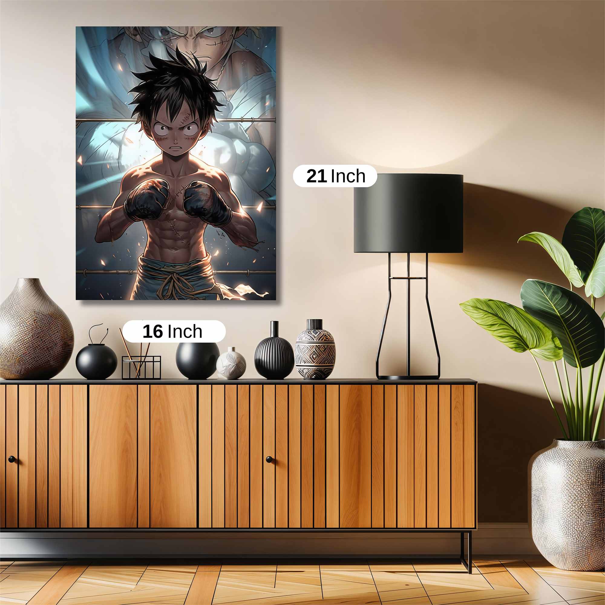 Luffy Resolute Safe Wall Magnetic / M