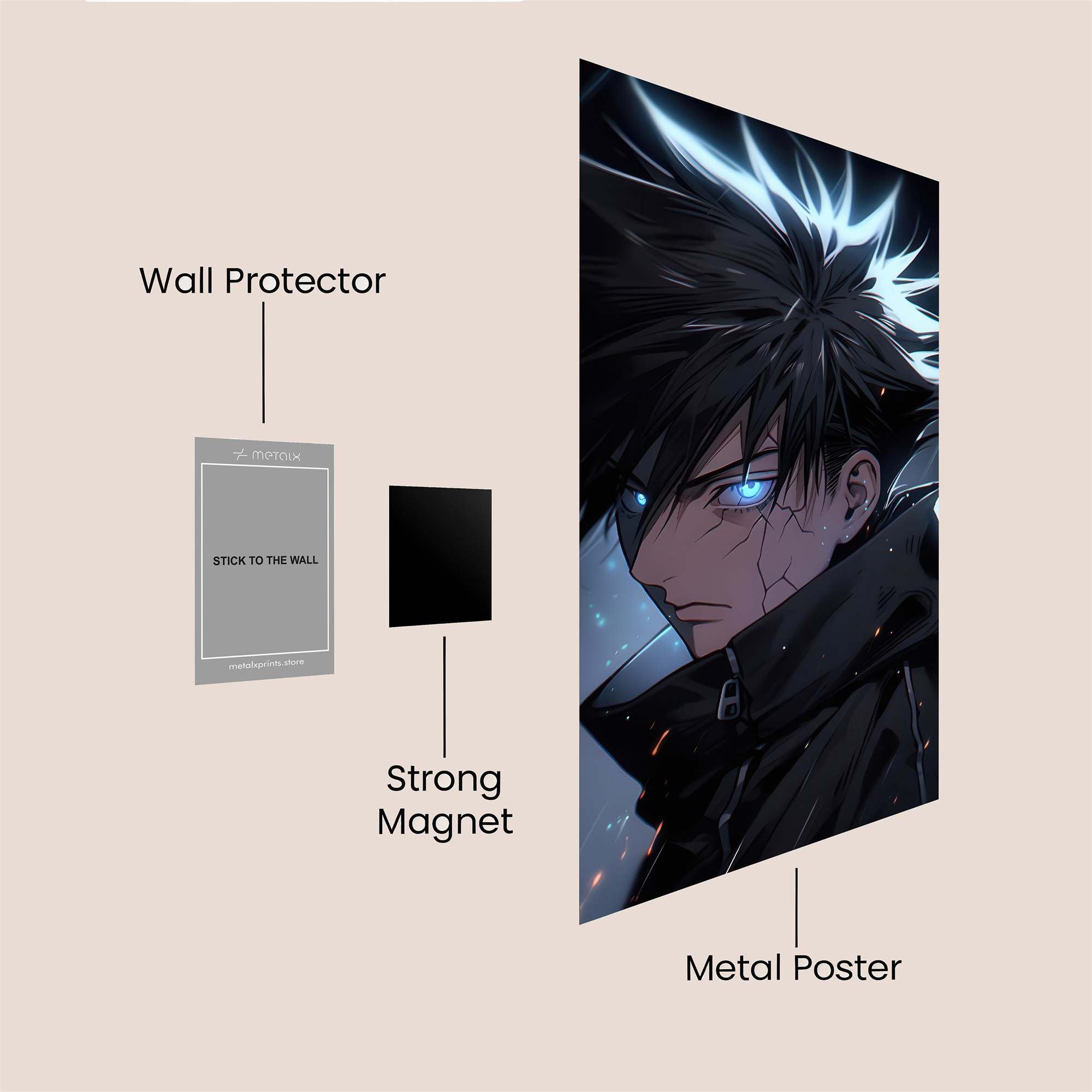 Satoru Serene Safe Wall Magnetic / M