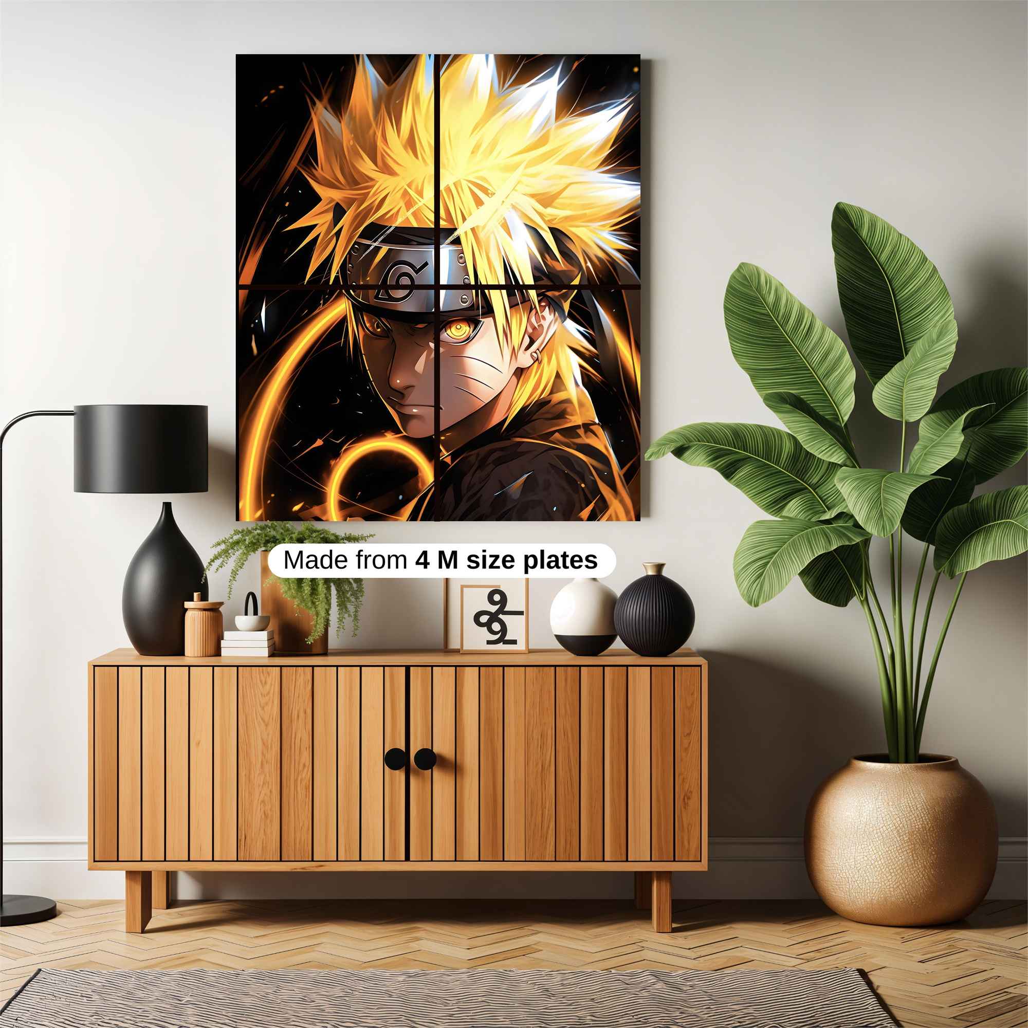 Naruto Fierce Safe Wall Magnetic / M