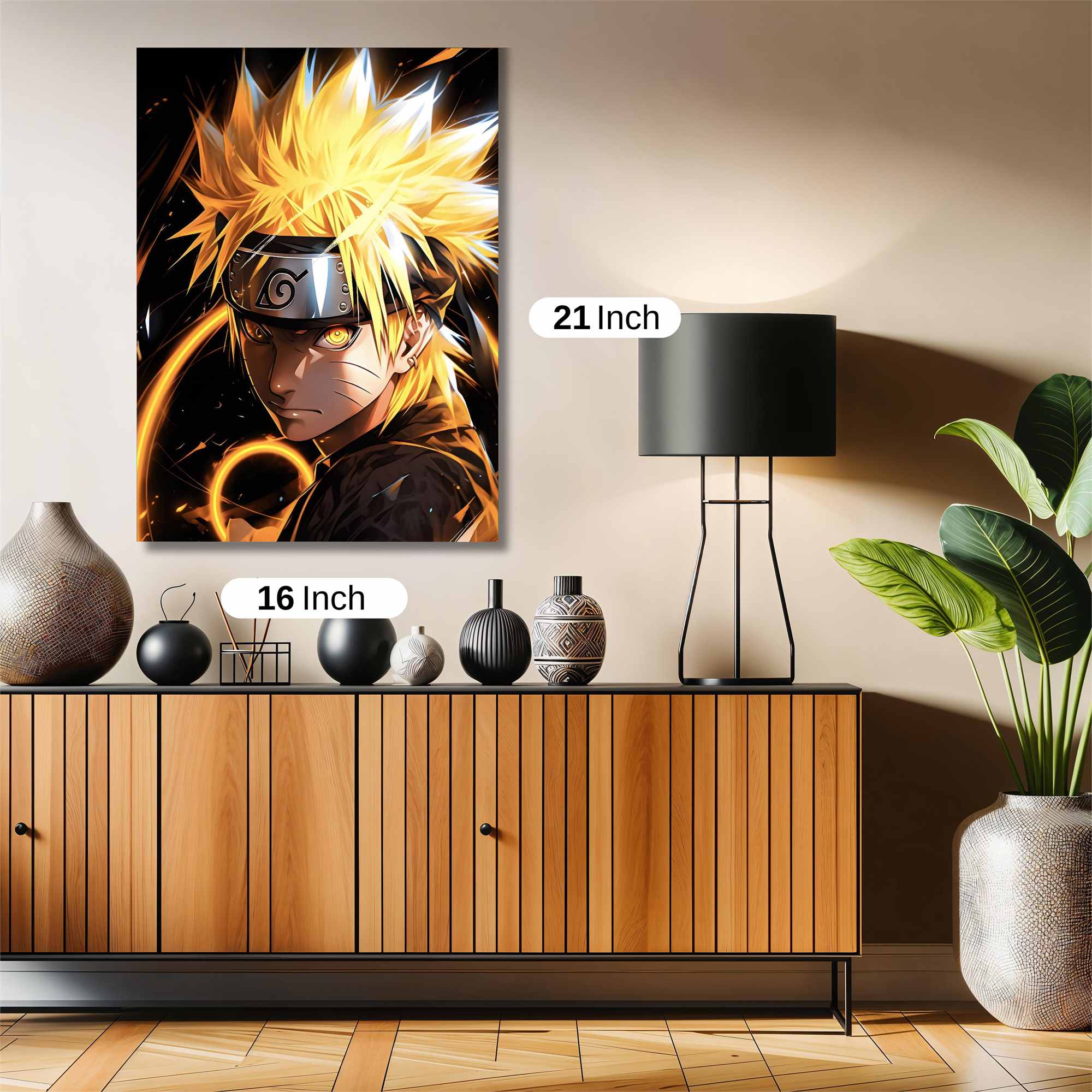 Naruto Fierce Safe Wall Magnetic / M