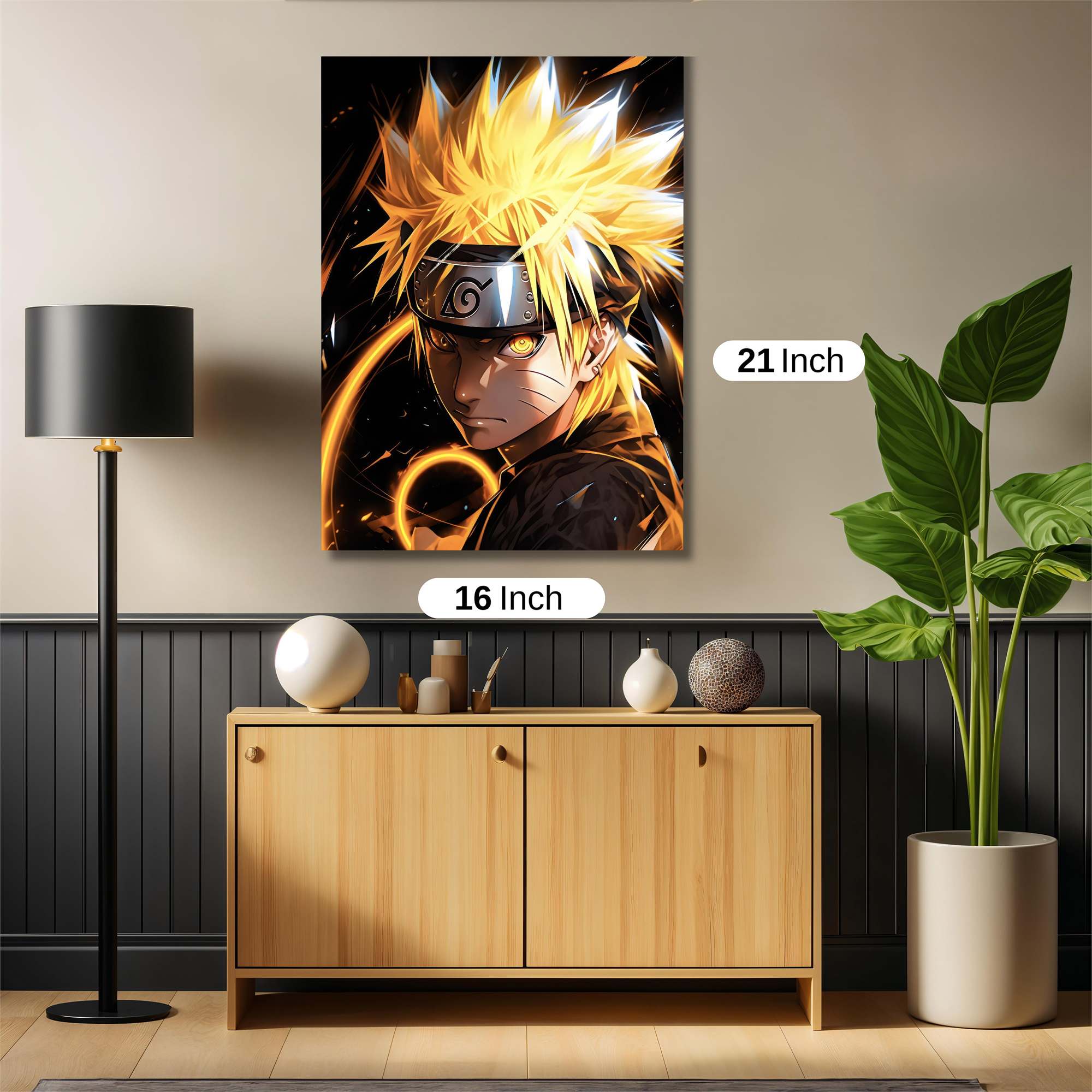 Naruto Fierce Safe Wall Magnetic / M