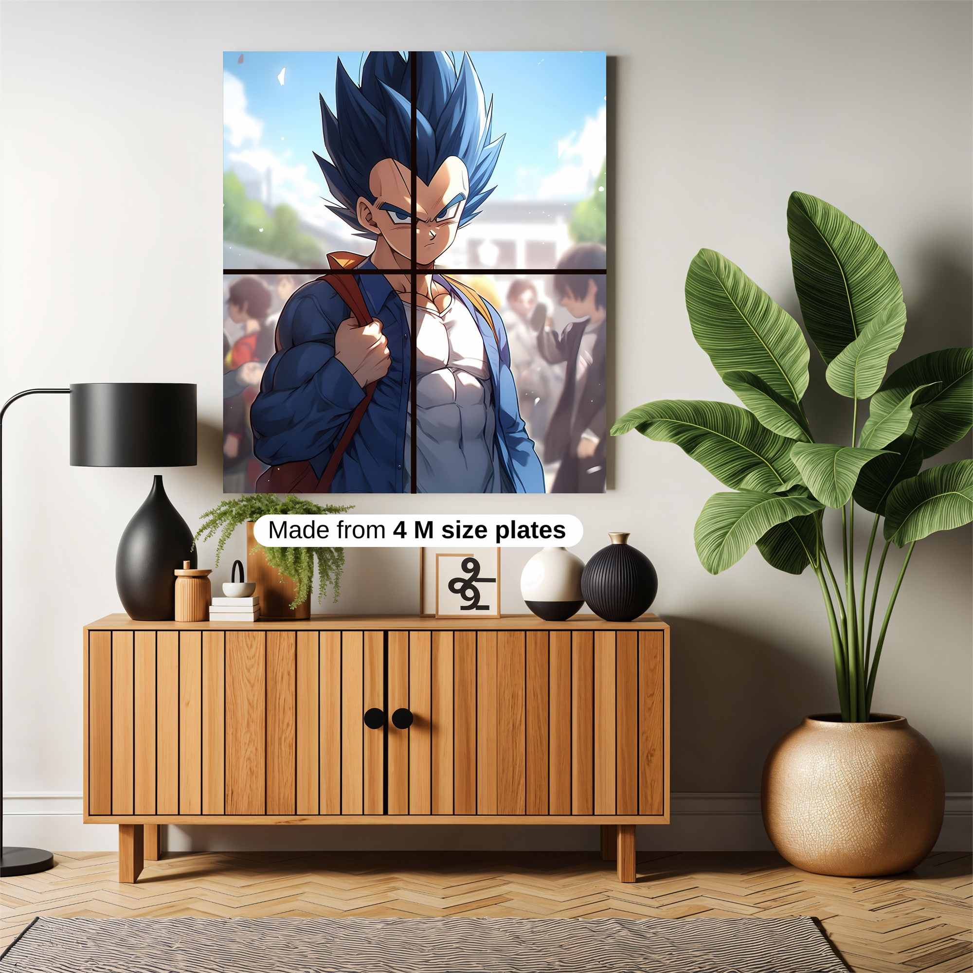 Vegeta Vibrant Safe Wall Magnetic / M