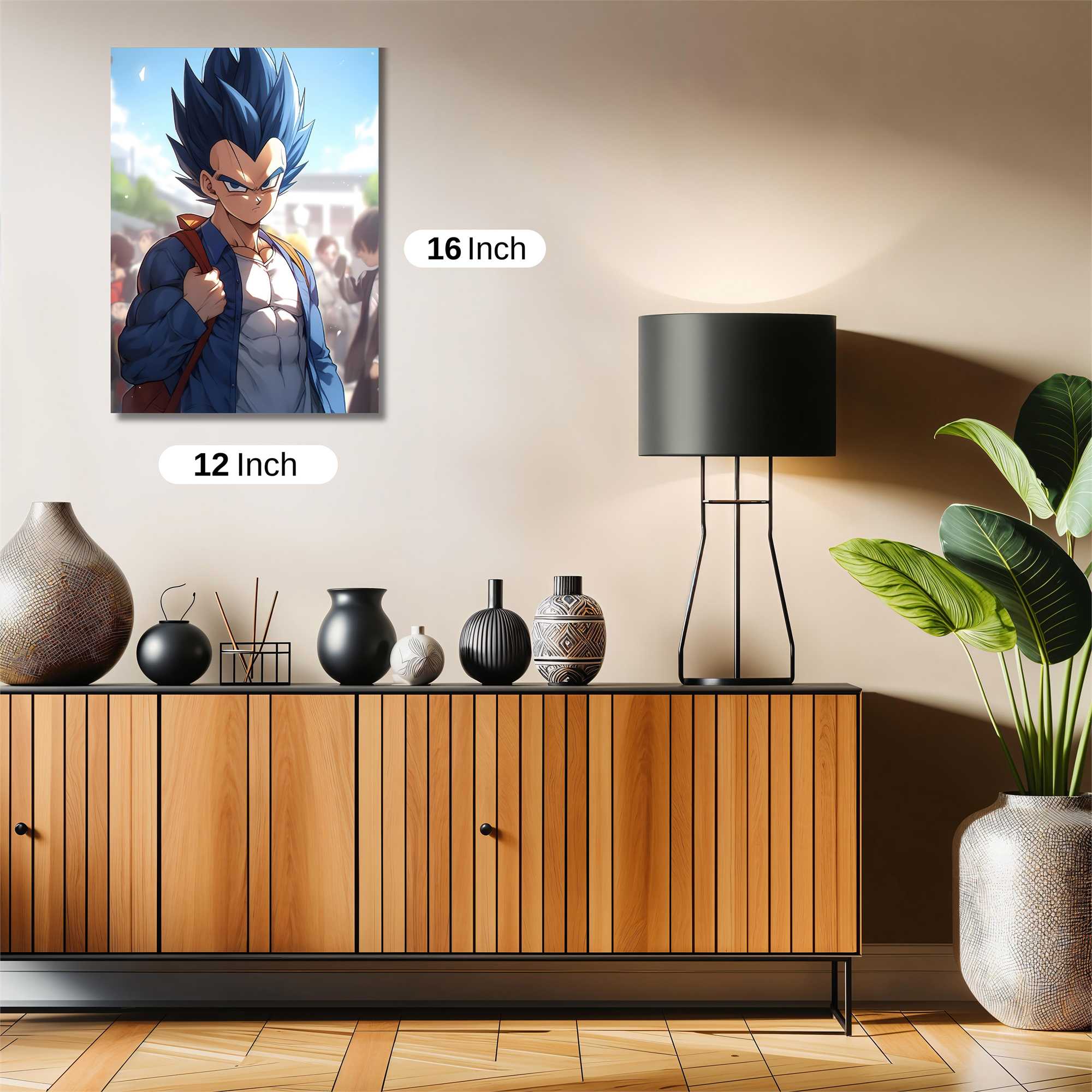 Vegeta Vibrant Safe Wall Magnetic / M