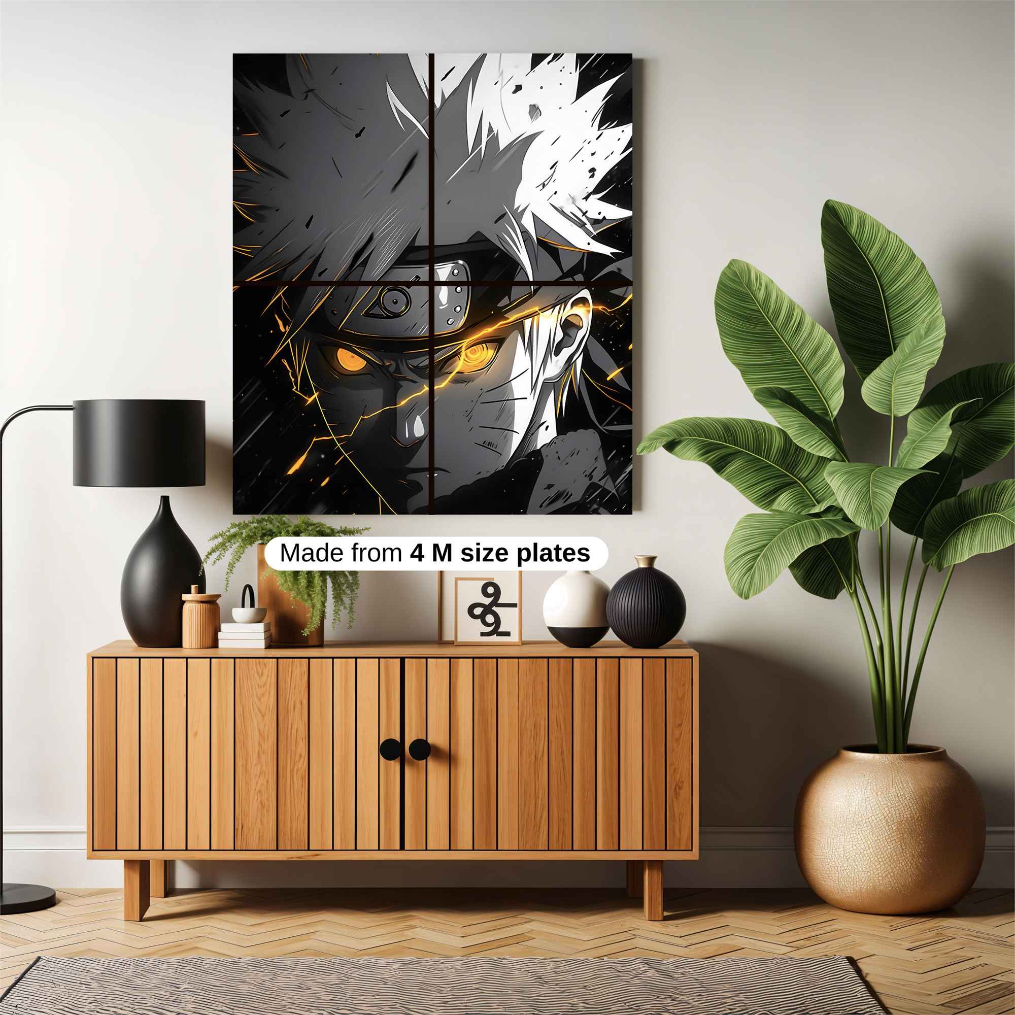 Naruto Fierce Safe Wall Magnetic / M