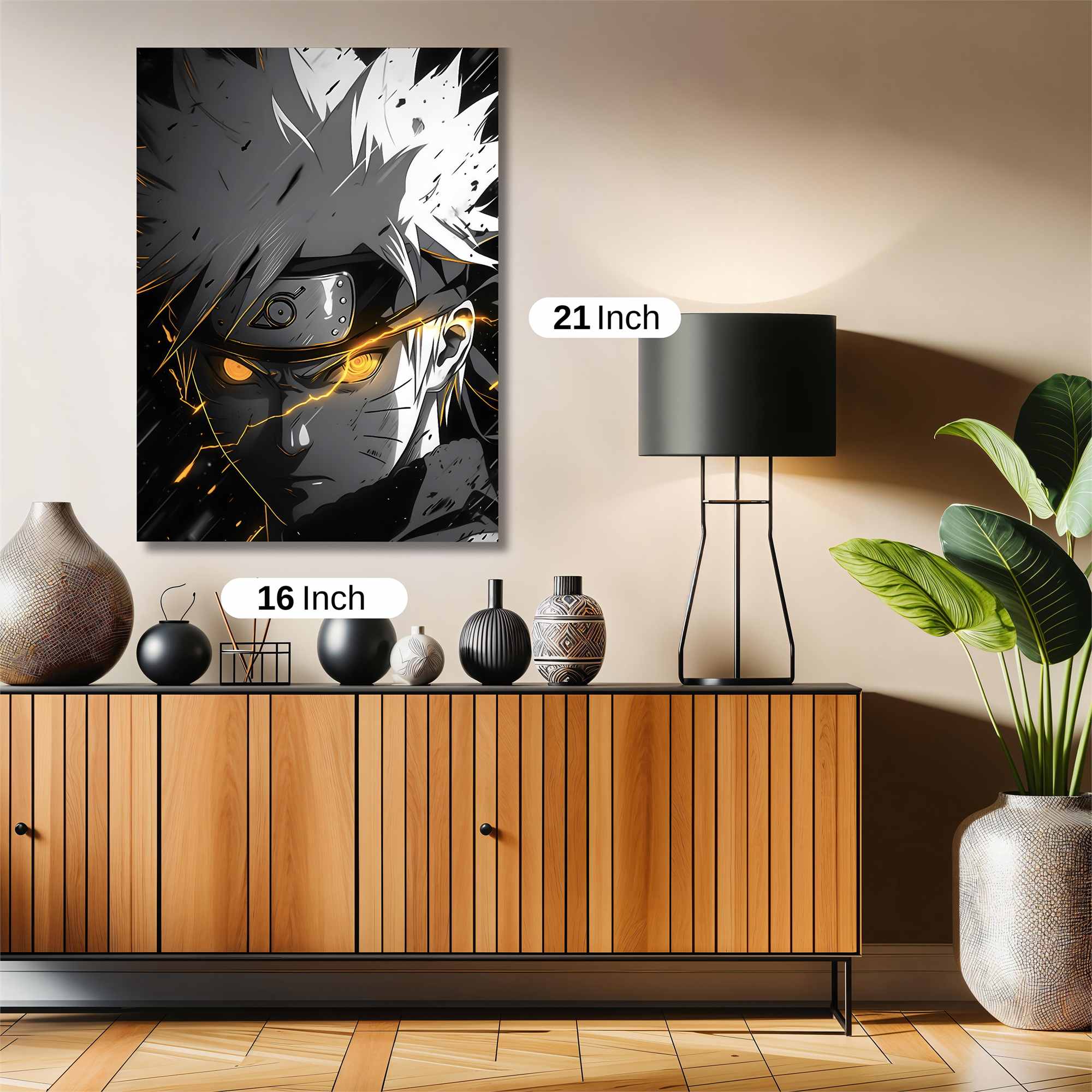 Naruto Fierce Safe Wall Magnetic / M