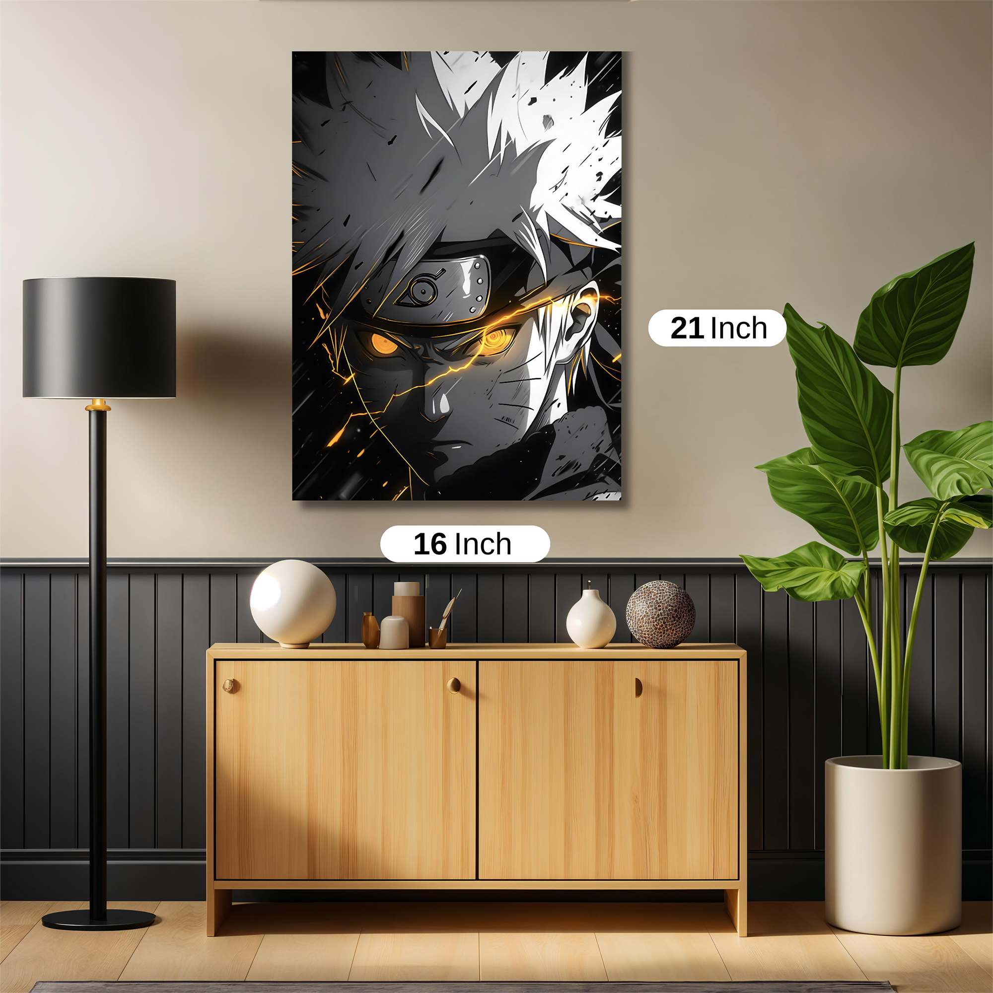 Naruto Fierce Safe Wall Magnetic / M