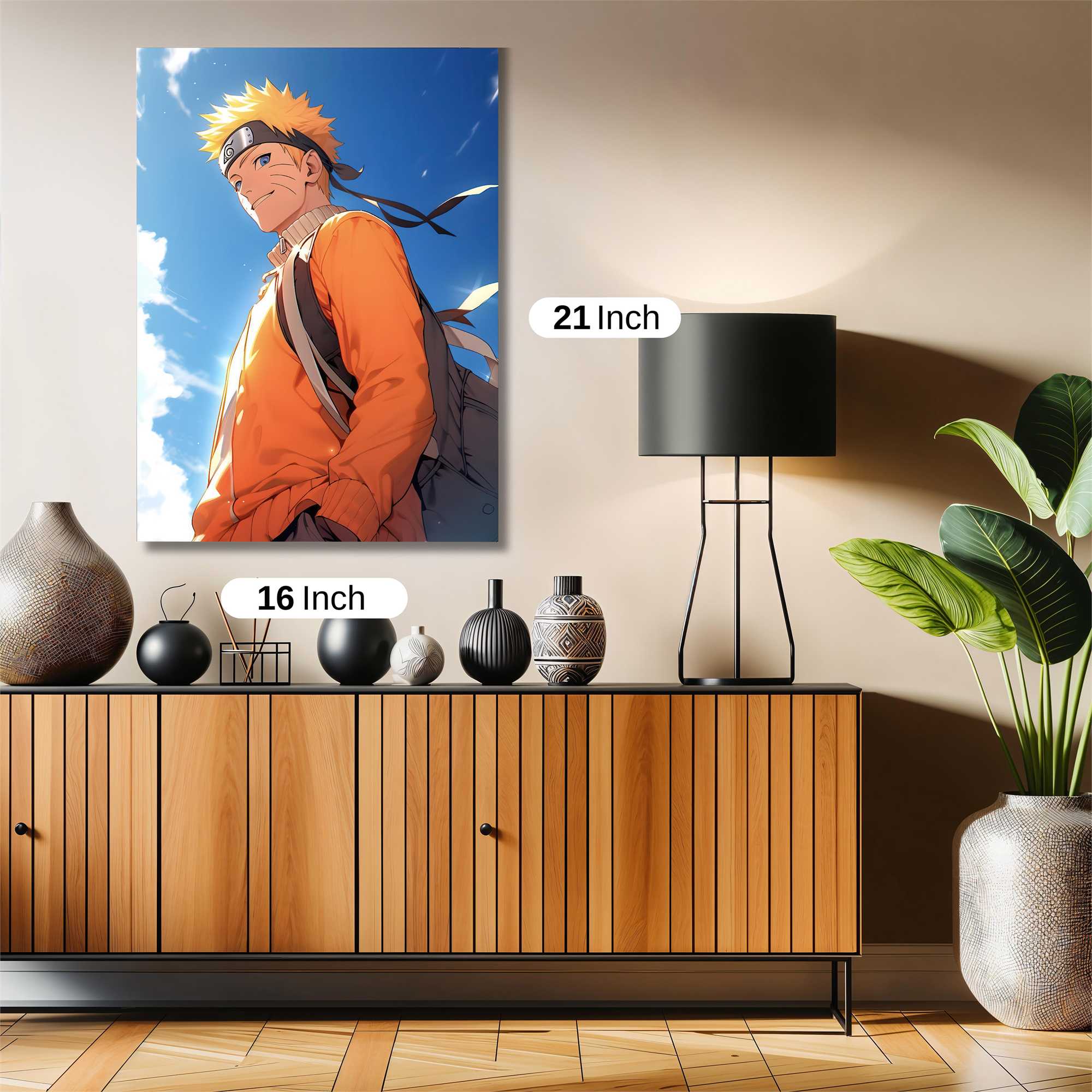 Naruto Dreaming Safe Wall Magnetic / M