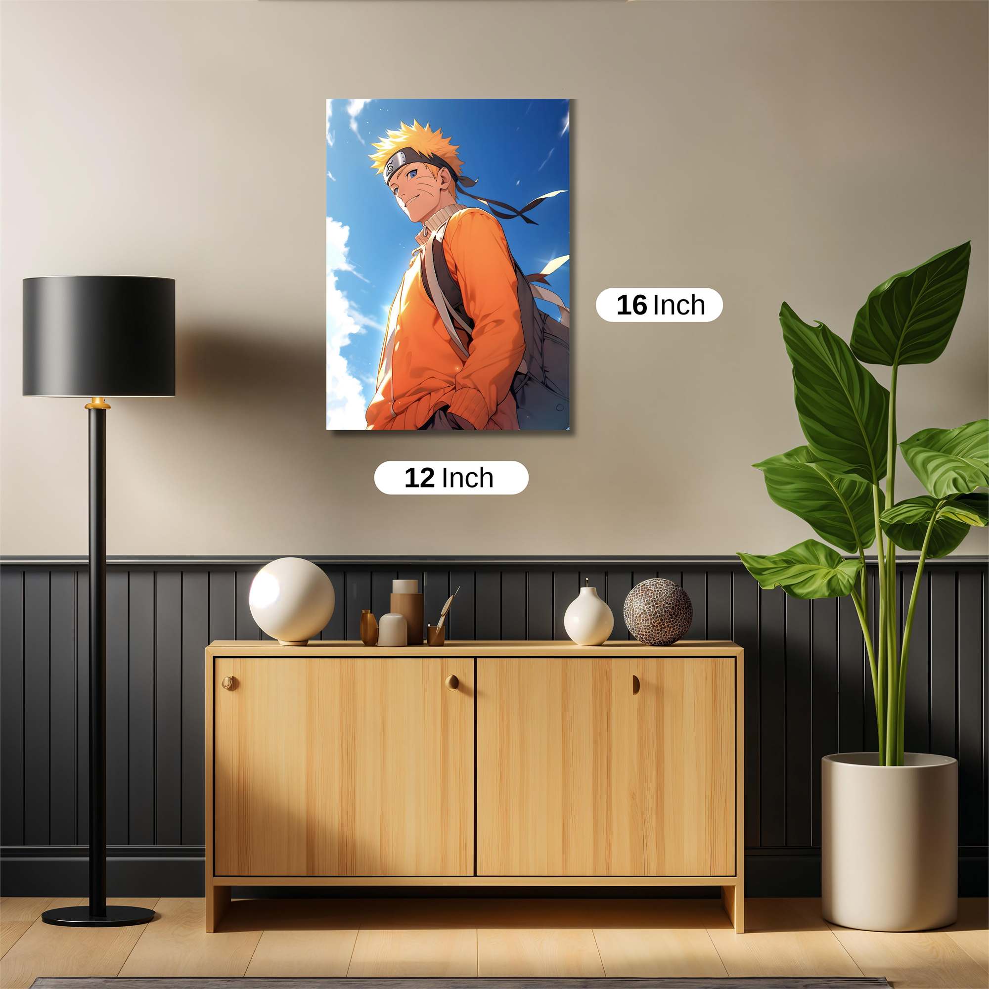 Naruto Dreaming Safe Wall Magnetic / M