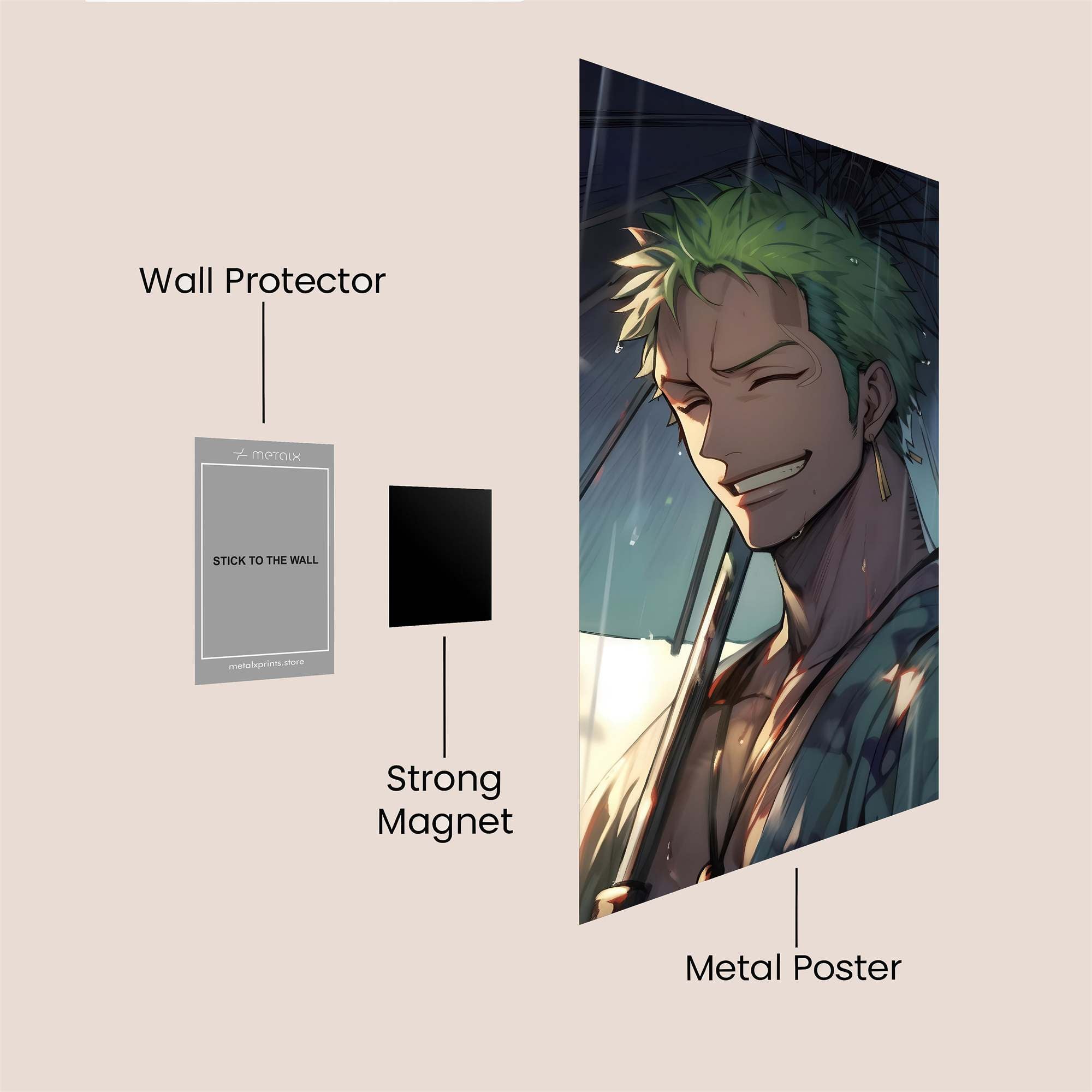 Zoro Serene Safe Wall Magnetic / M