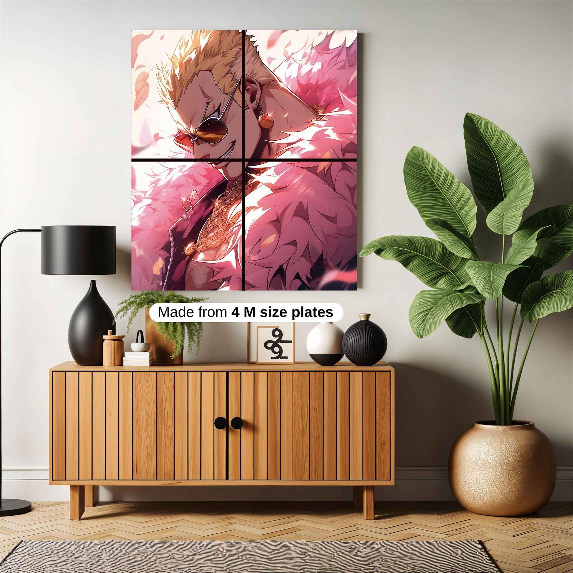 Doflamingo Dazzling Safe Wall Magnetic / M