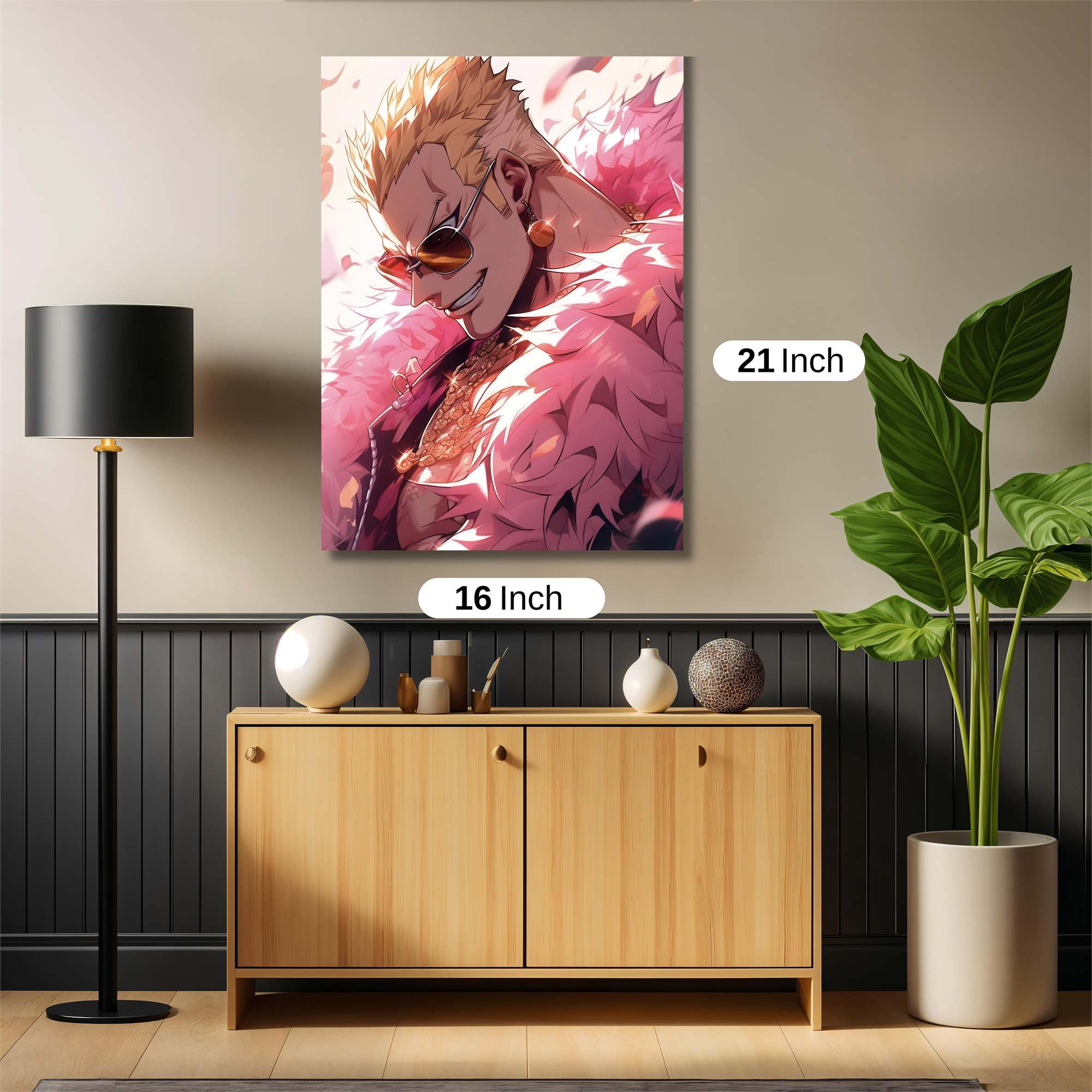 Doflamingo Dazzling Safe Wall Magnetic / M