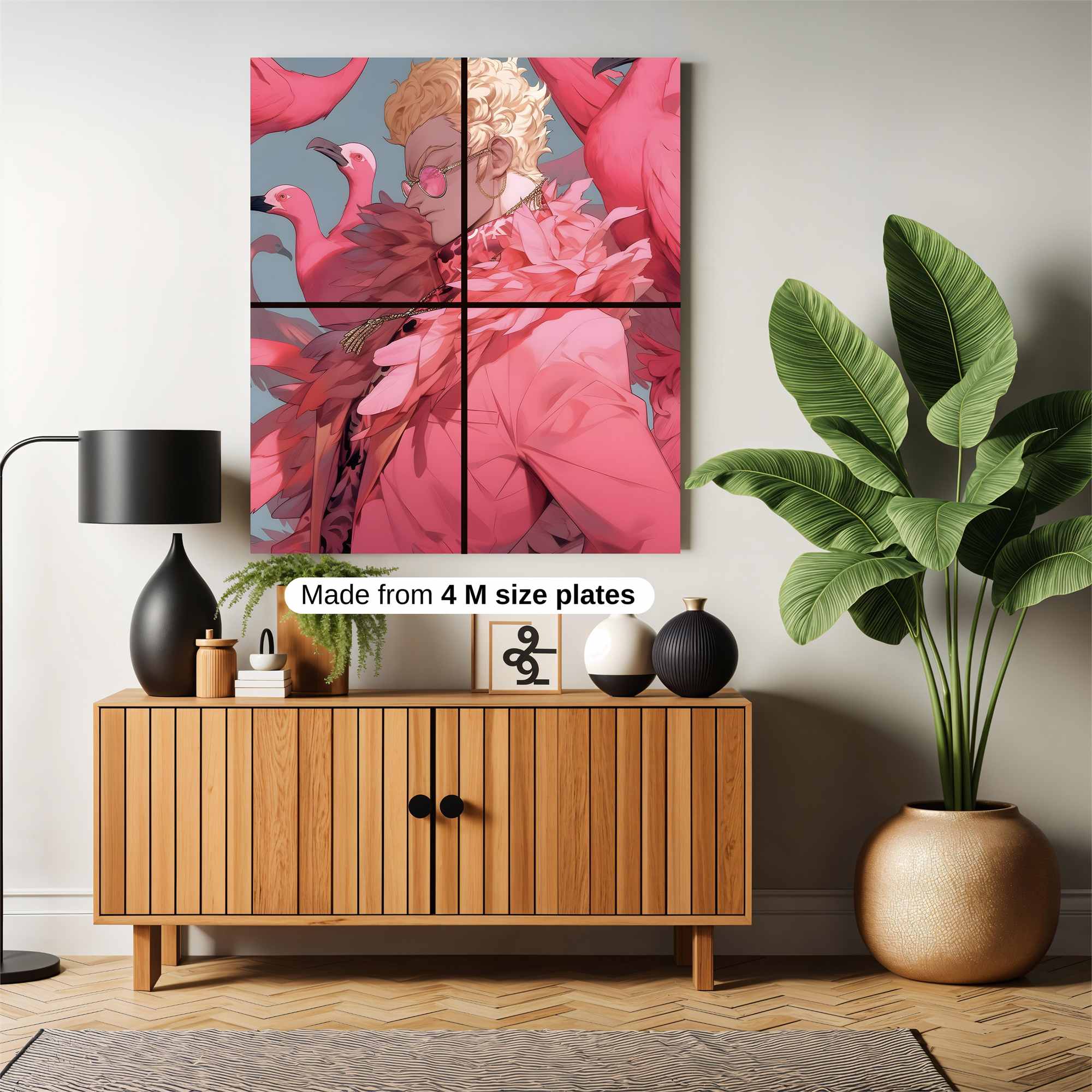 Doflamingo Flamboyant Safe Wall Magnetic / M