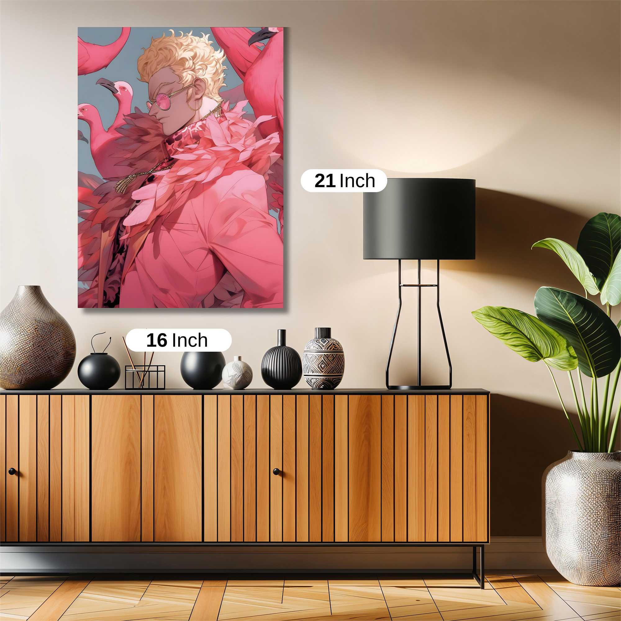 Doflamingo Flamboyant Safe Wall Magnetic / M