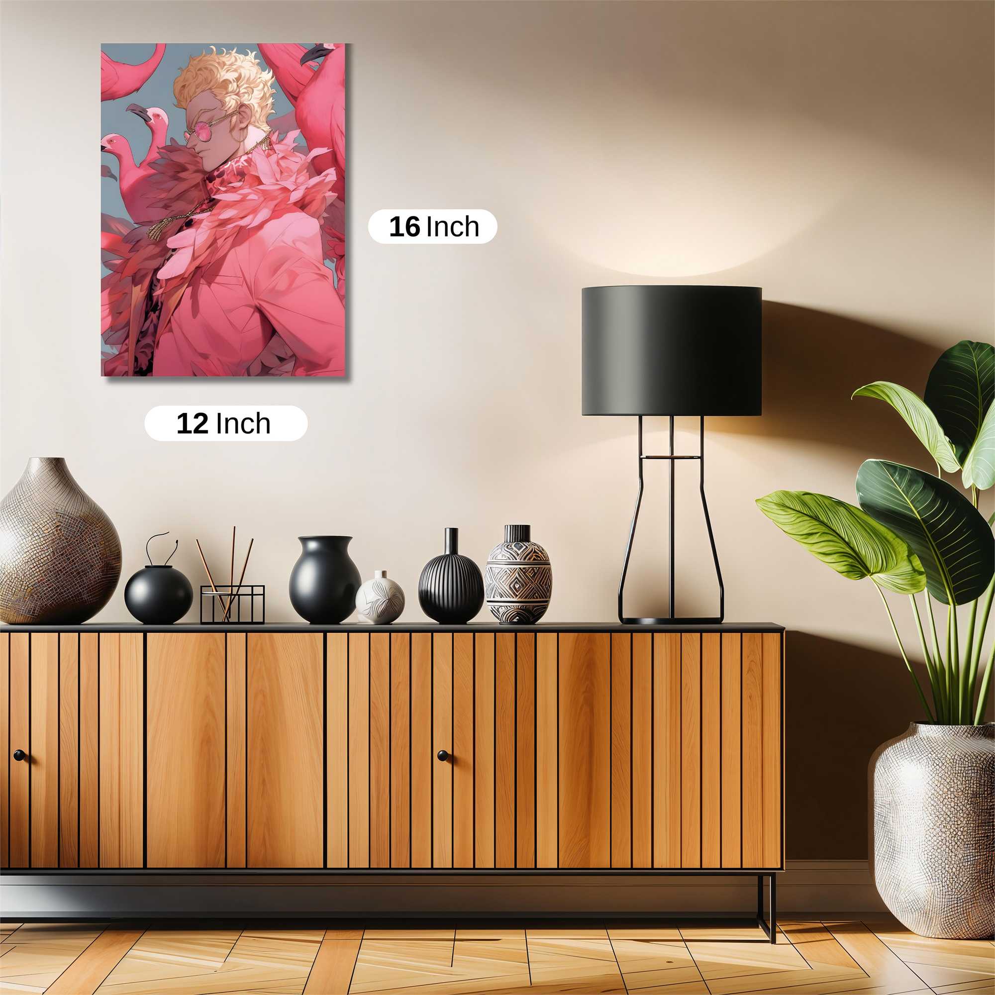 Doflamingo Flamboyant Safe Wall Magnetic / M