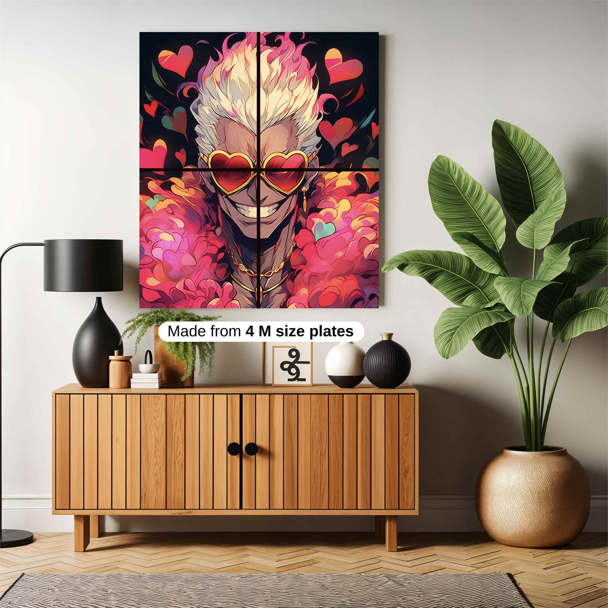 Doflamingo Passionate Safe Wall Magnetic / M