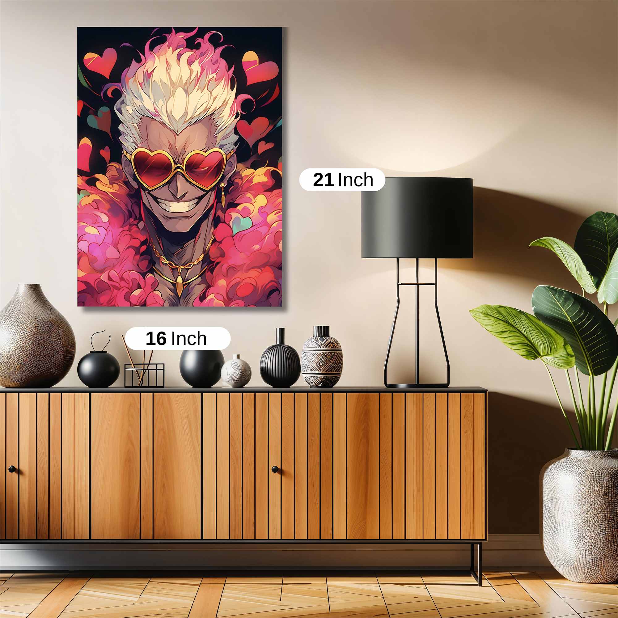 Doflamingo Passionate Safe Wall Magnetic / M