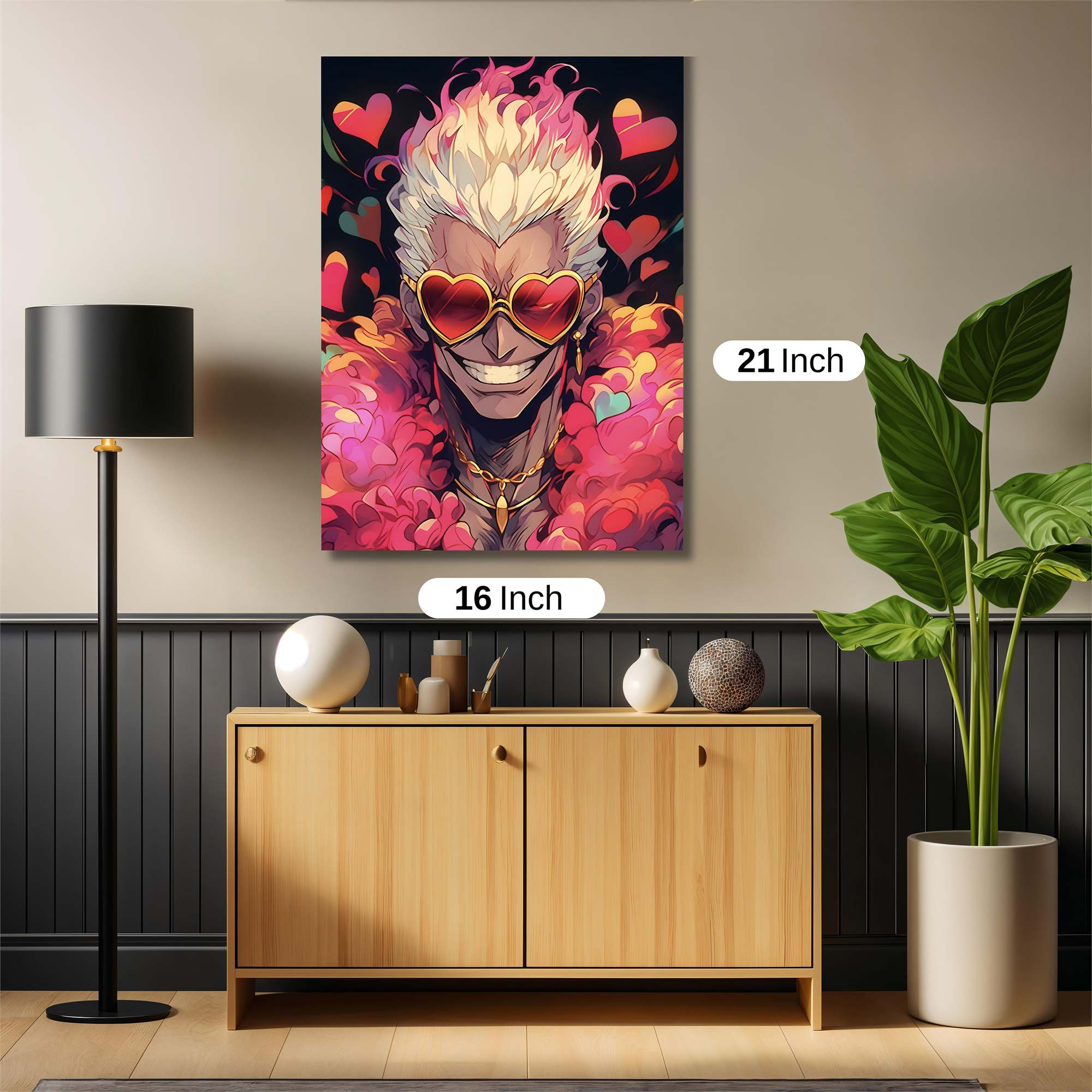 Doflamingo Passionate Safe Wall Magnetic / M