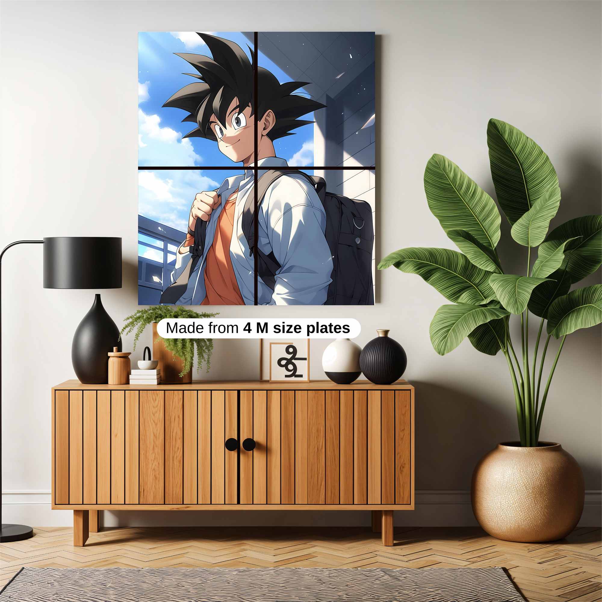 Goku Scholarly Safe Wall Magnetic / M