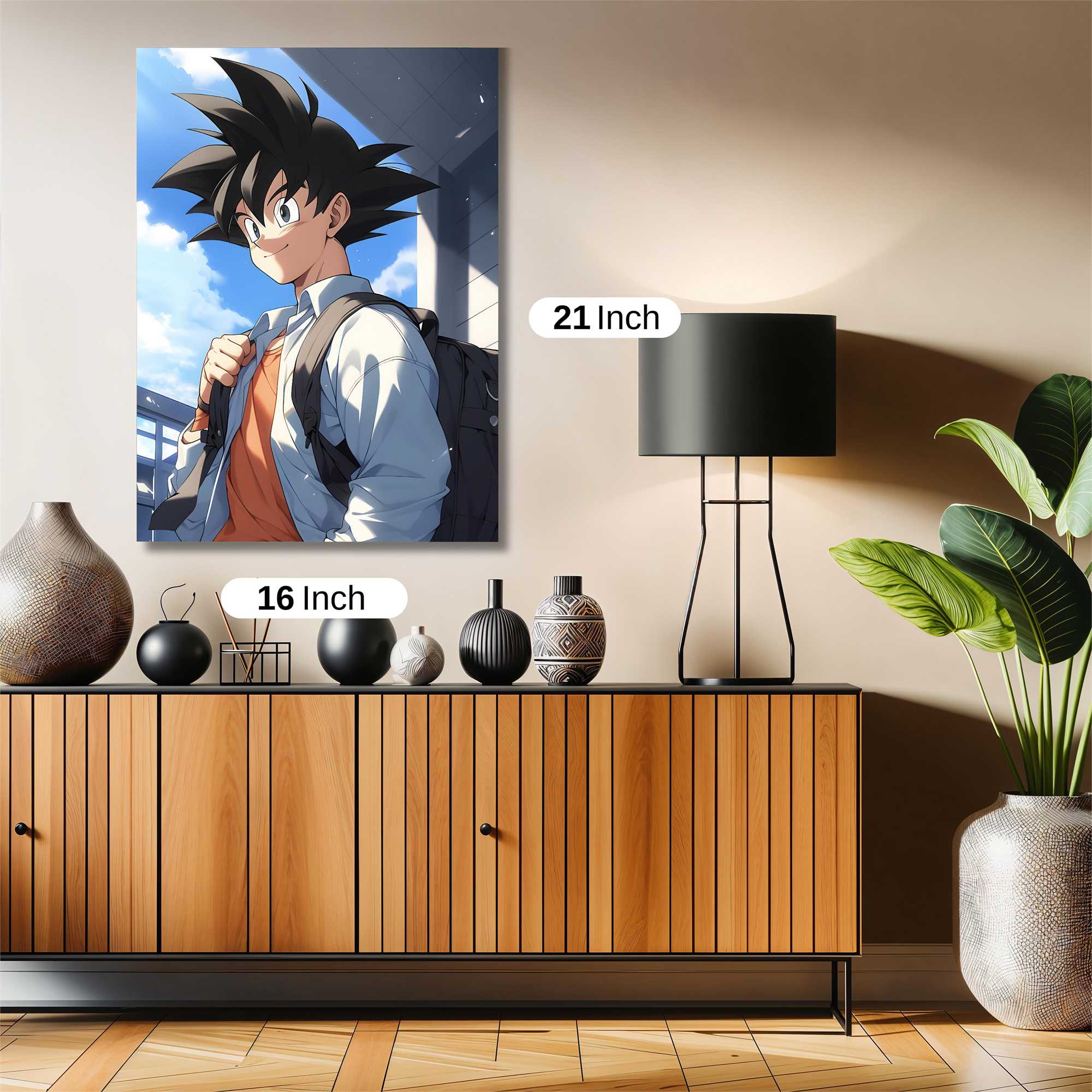 Goku Scholarly Safe Wall Magnetic / M