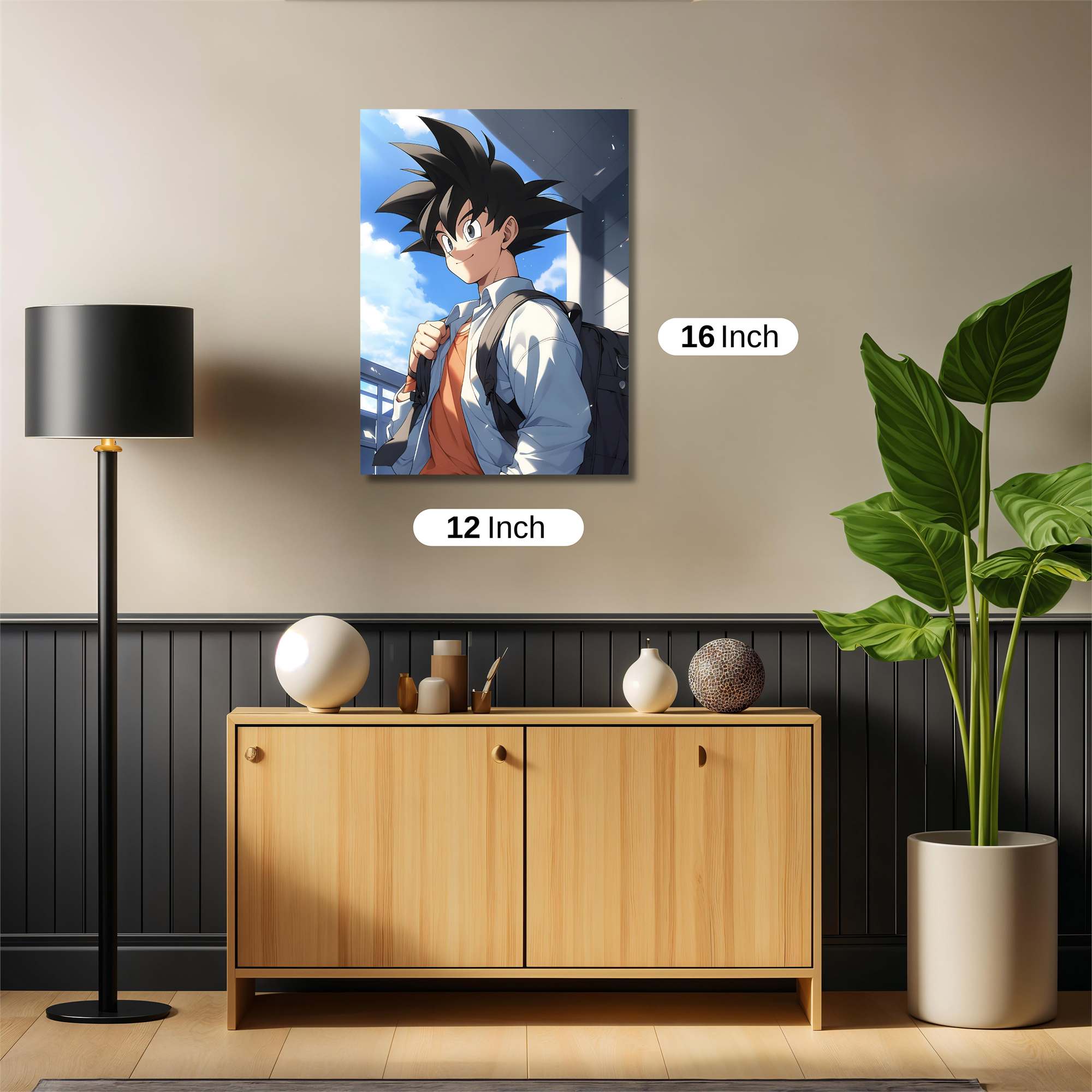Goku Scholarly Safe Wall Magnetic / M
