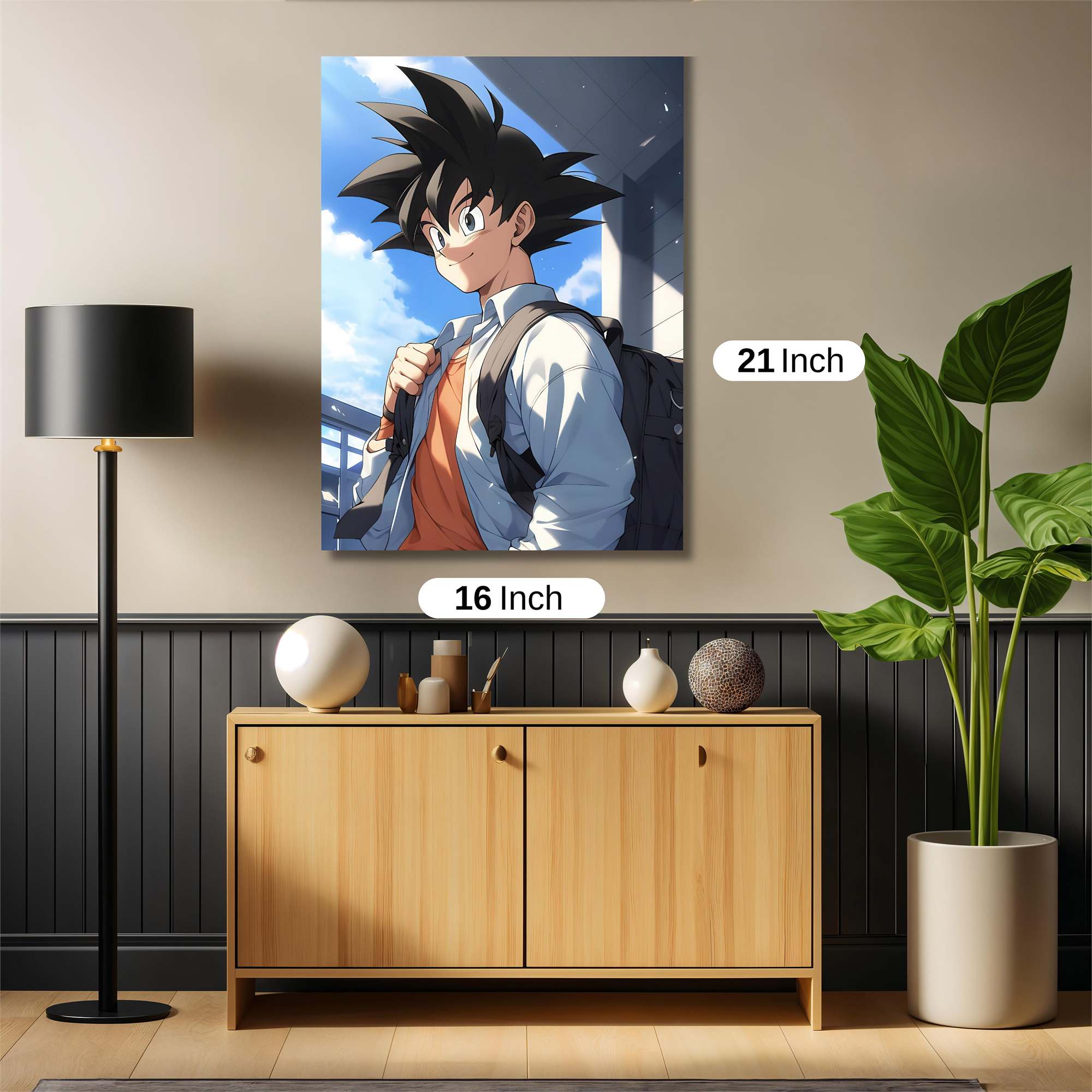 Goku Scholarly Safe Wall Magnetic / M