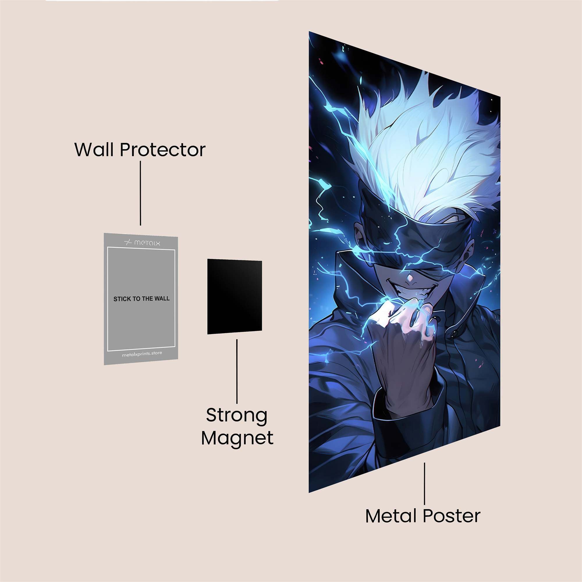 Gojo Enigmatic Safe Wall Magnetic / M