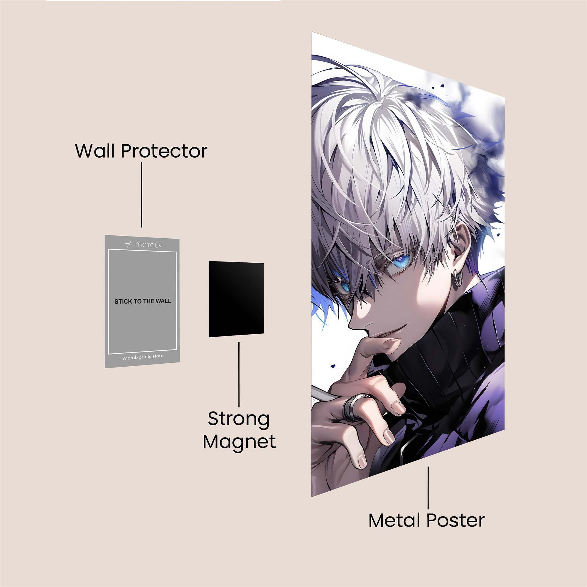 Gojo Enigmatic Safe Wall Magnetic / M