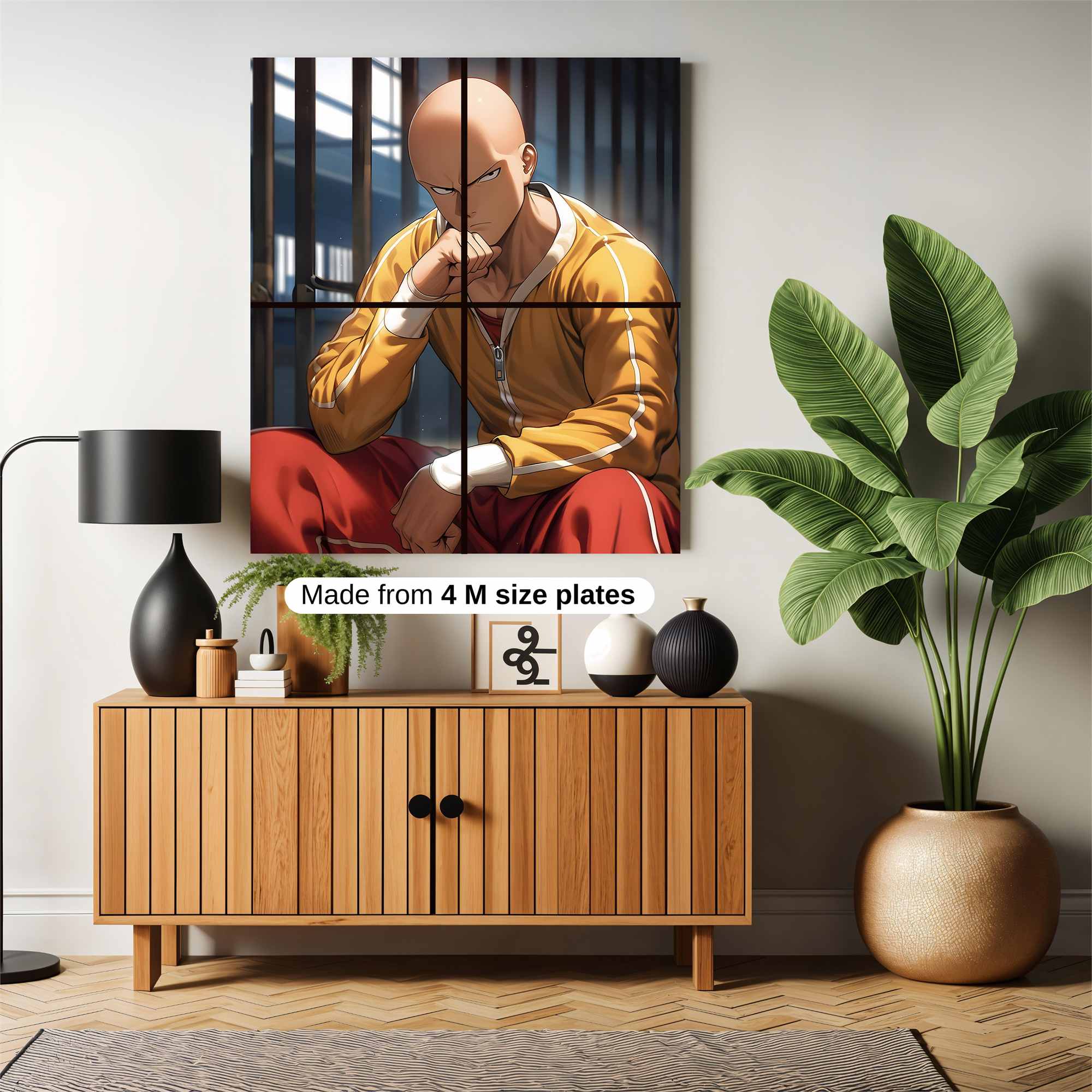 Saitama Somber Safe Wall Magnetic / M