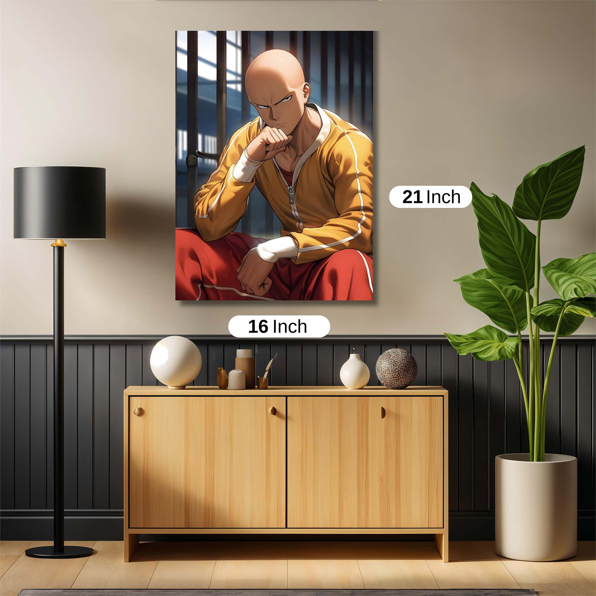 Saitama Somber Safe Wall Magnetic / M