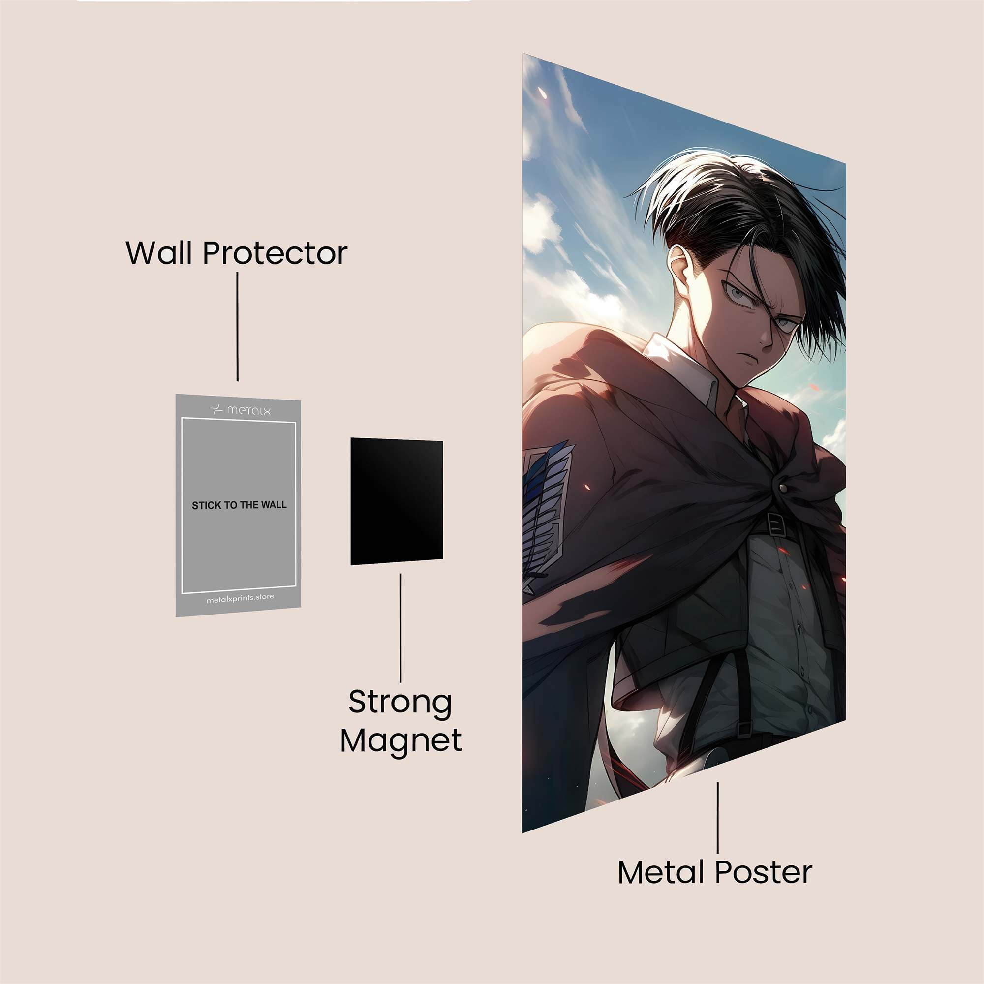 Eren Resolute Safe Wall Magnetic / M