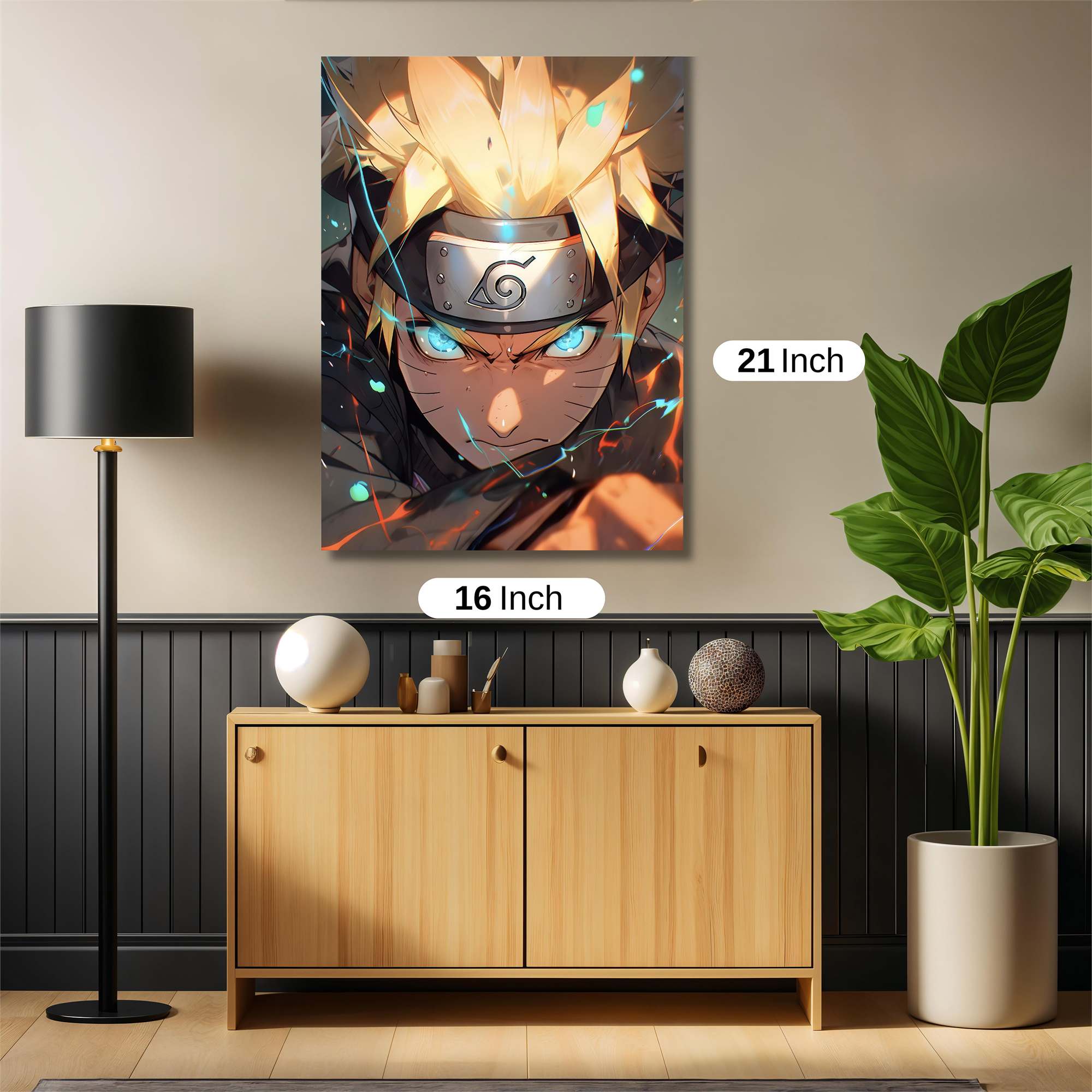 Naruto Intense Safe Wall Magnetic / M
