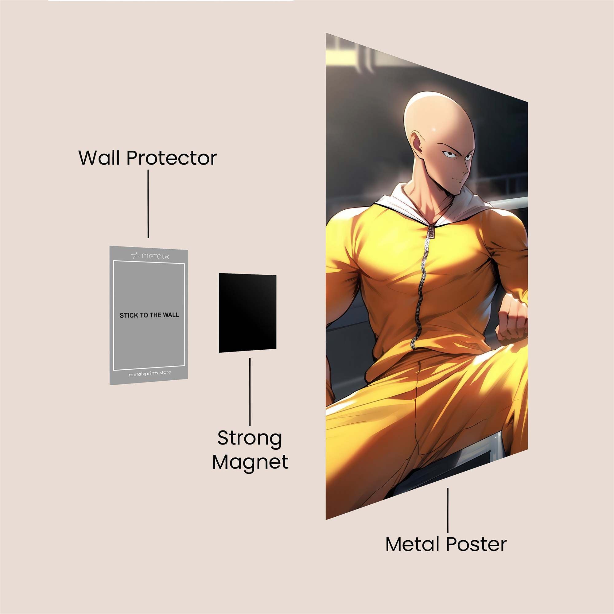 Saitama Serene Safe Wall Magnetic / M