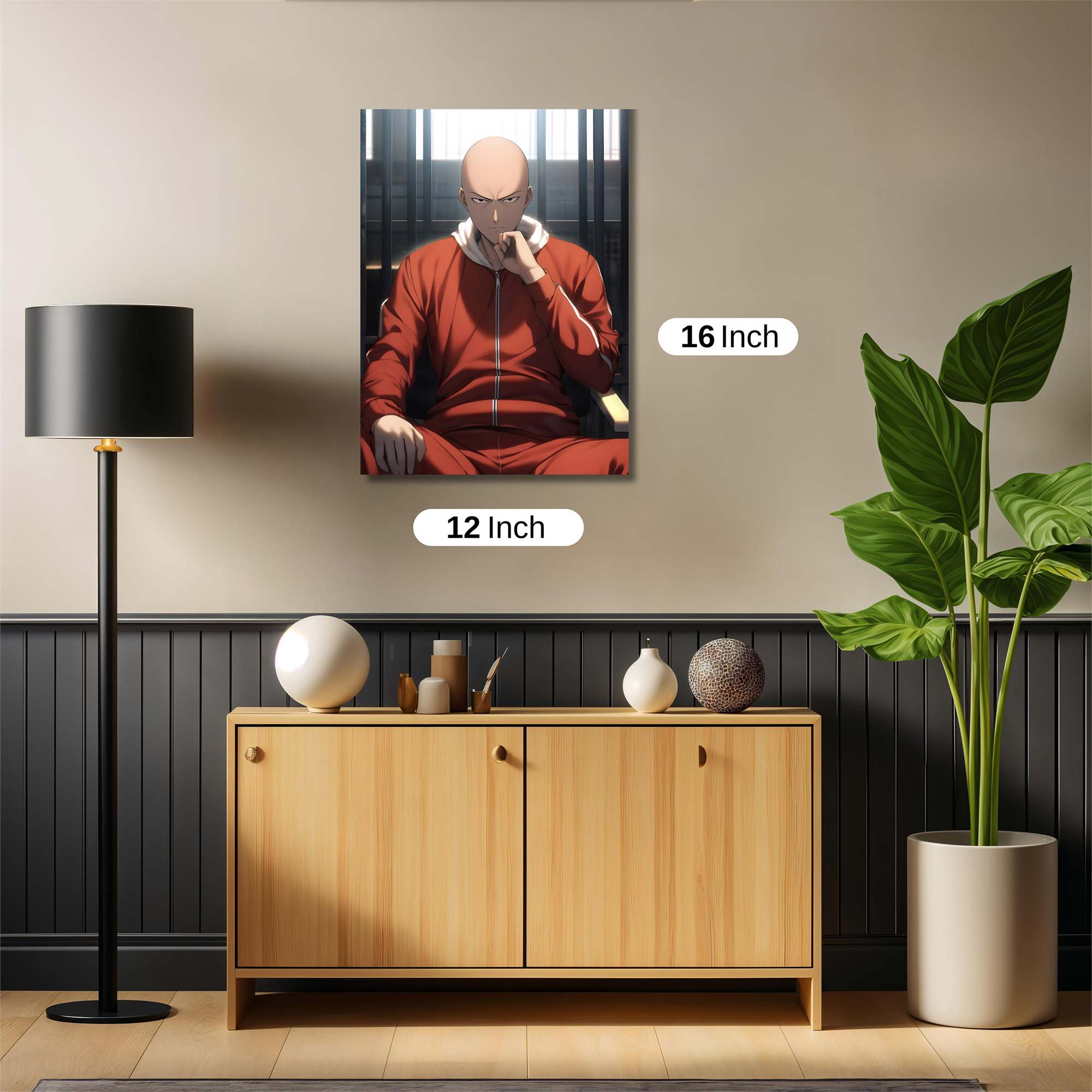 Saitama Contemplative Safe Wall Magnetic / M