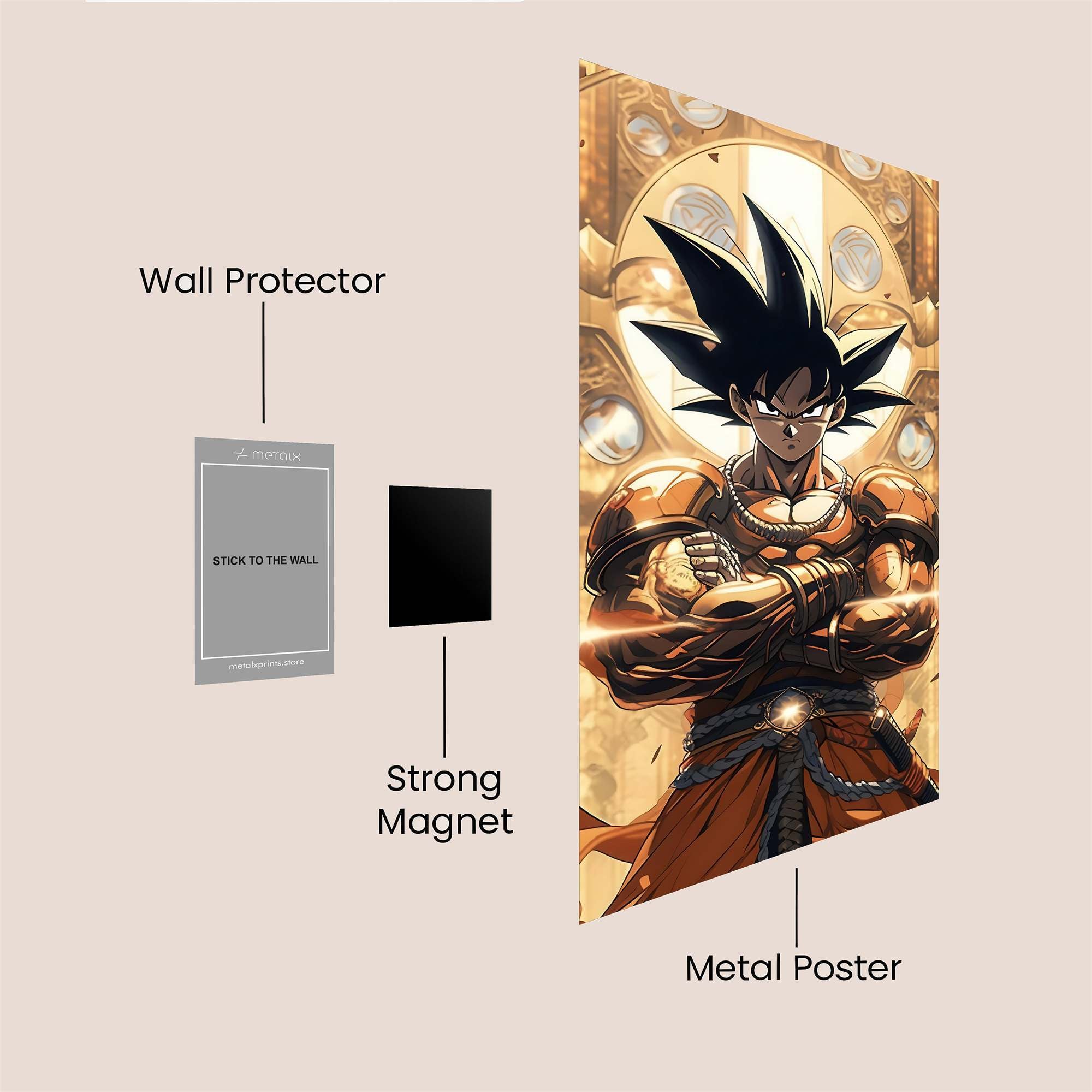 Goku Divine Safe Wall Magnetic / M