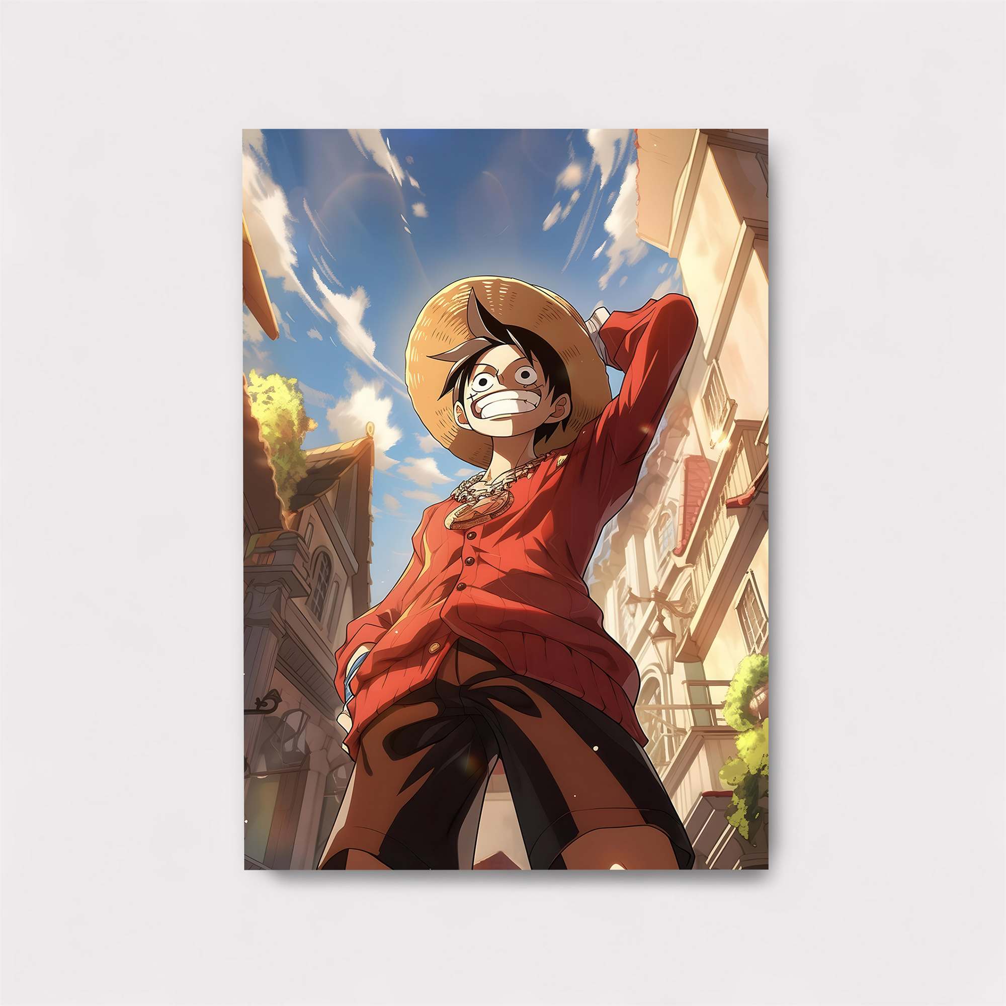 Luffy Jubilant Safe Wall Magnetic / M