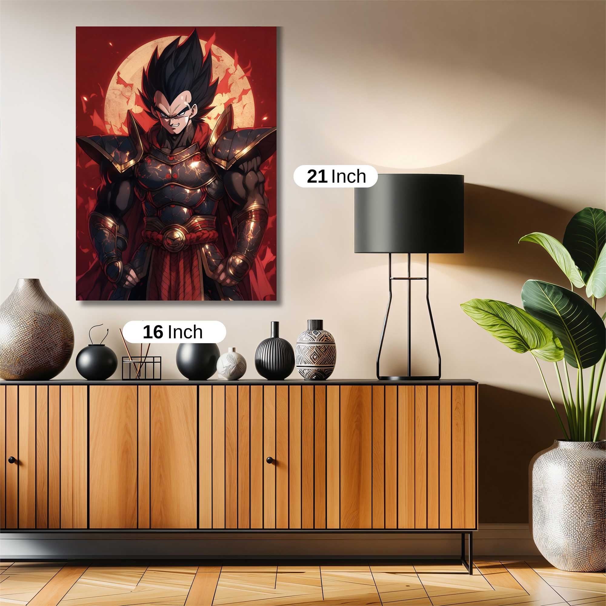 Vegeta Valiant Safe Wall Magnetic / M