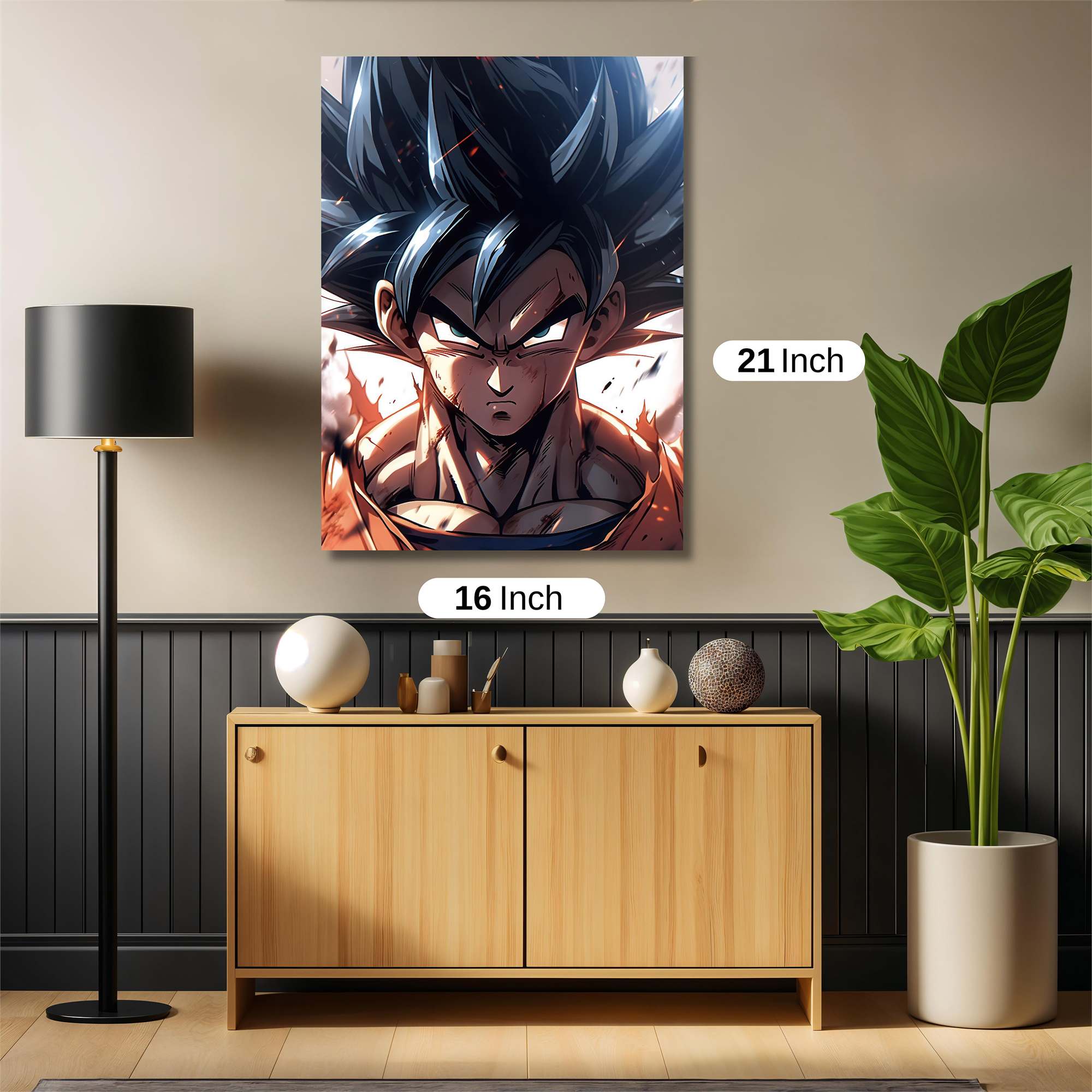 Goku Intense Safe Wall Magnetic / M