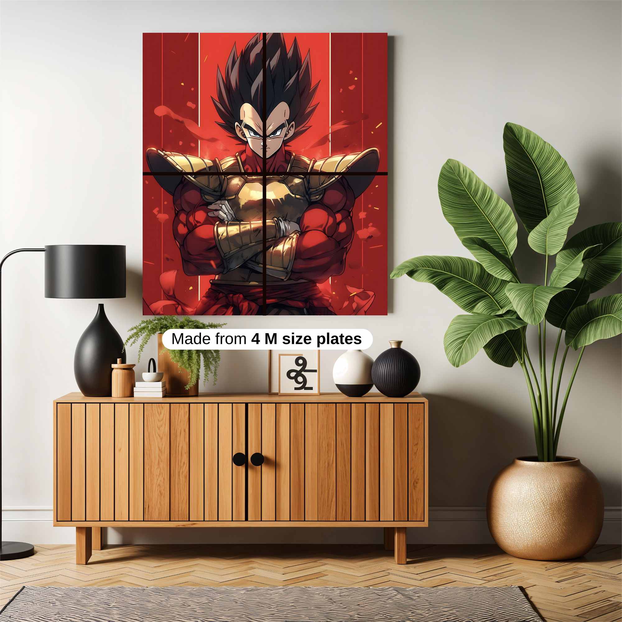 Vegeta Valiant Safe Wall Magnetic / M