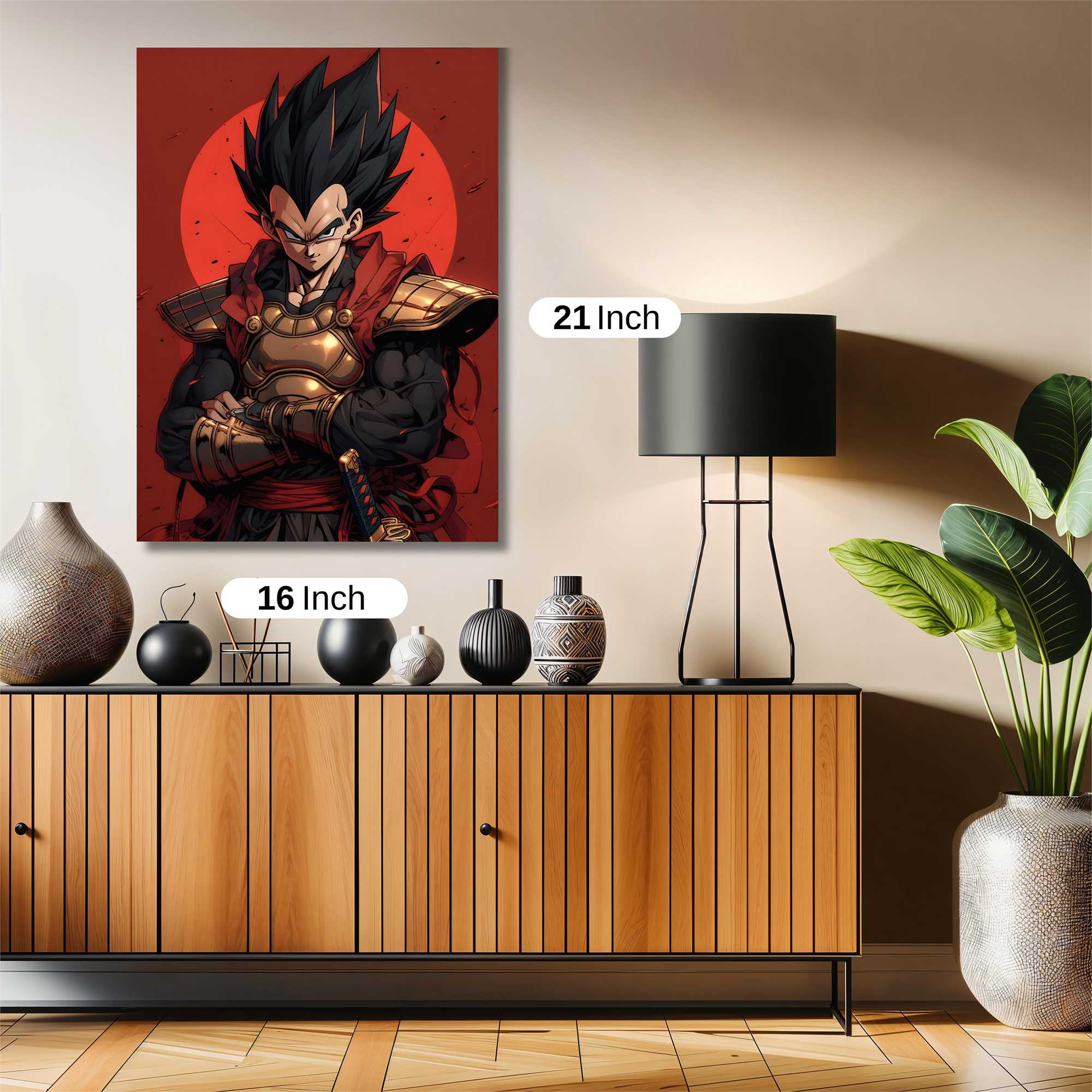 Vegeta Valiant Safe Wall Magnetic / M