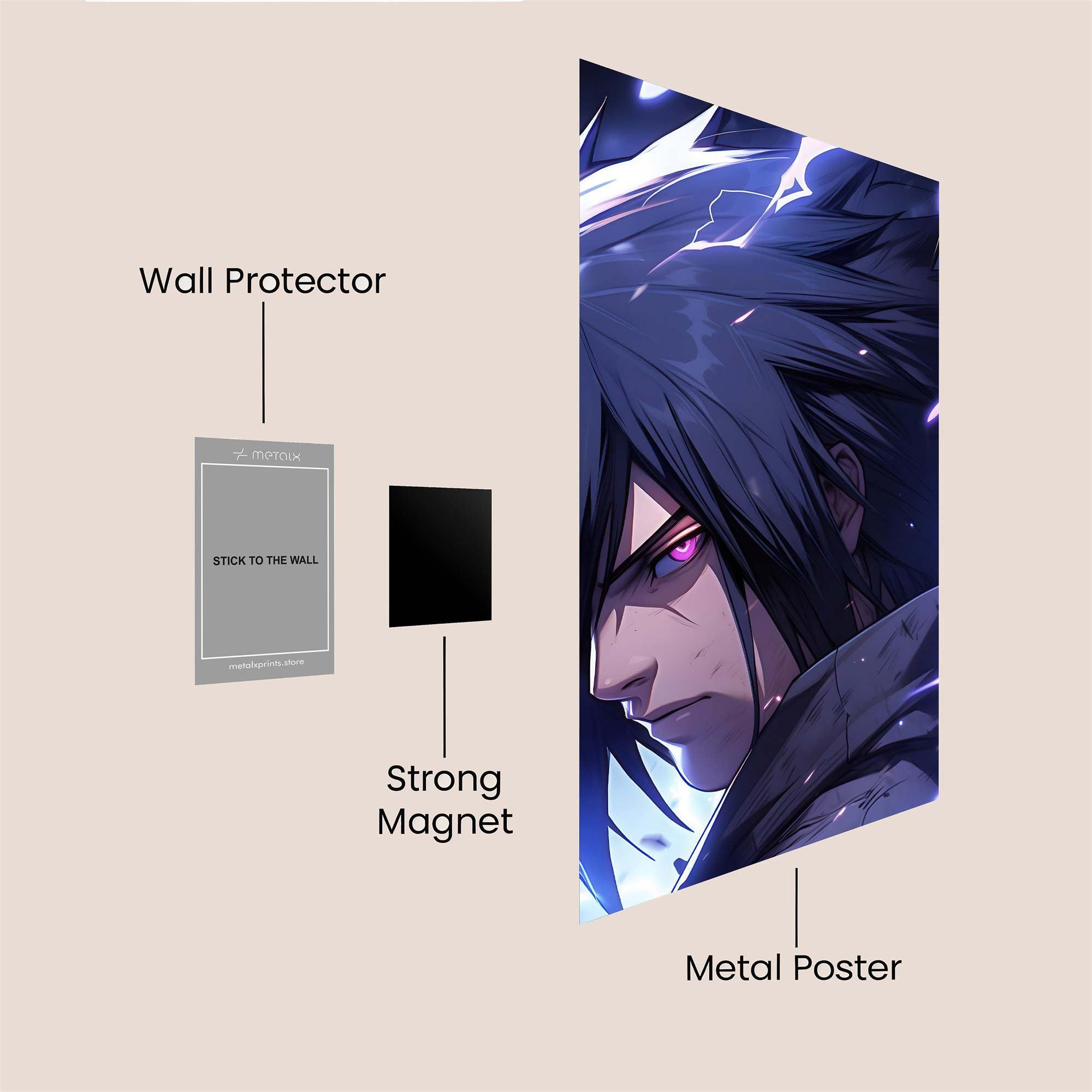 Sasuke Storm Safe Wall Magnetic / M