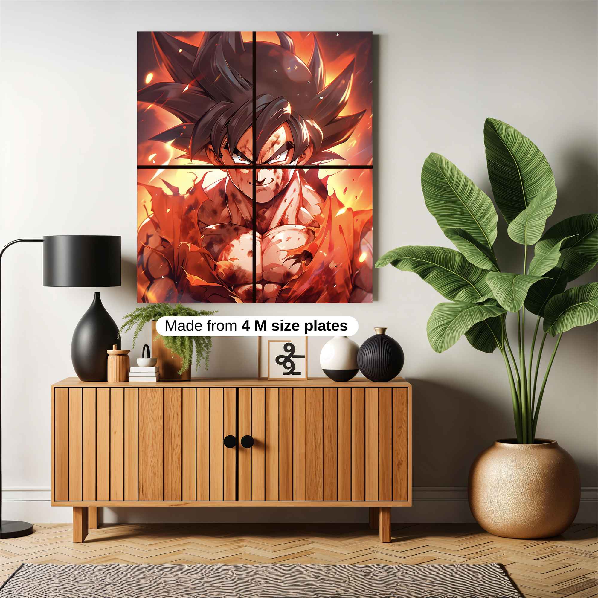 Goku Resolute Safe Wall Magnetic / M