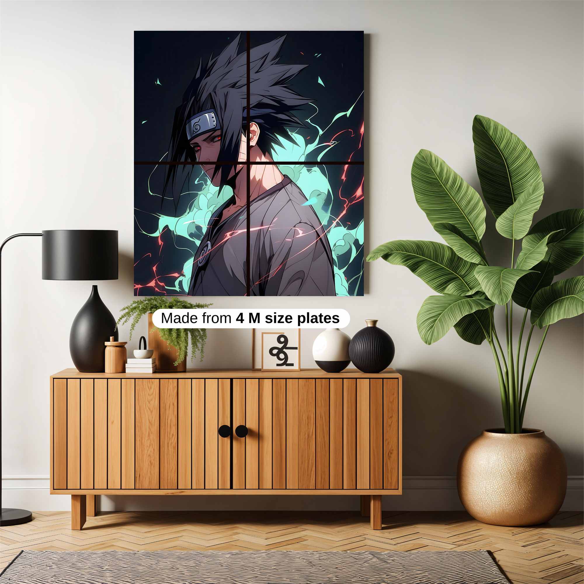 Sasuke Stormy Safe Wall Magnetic / M