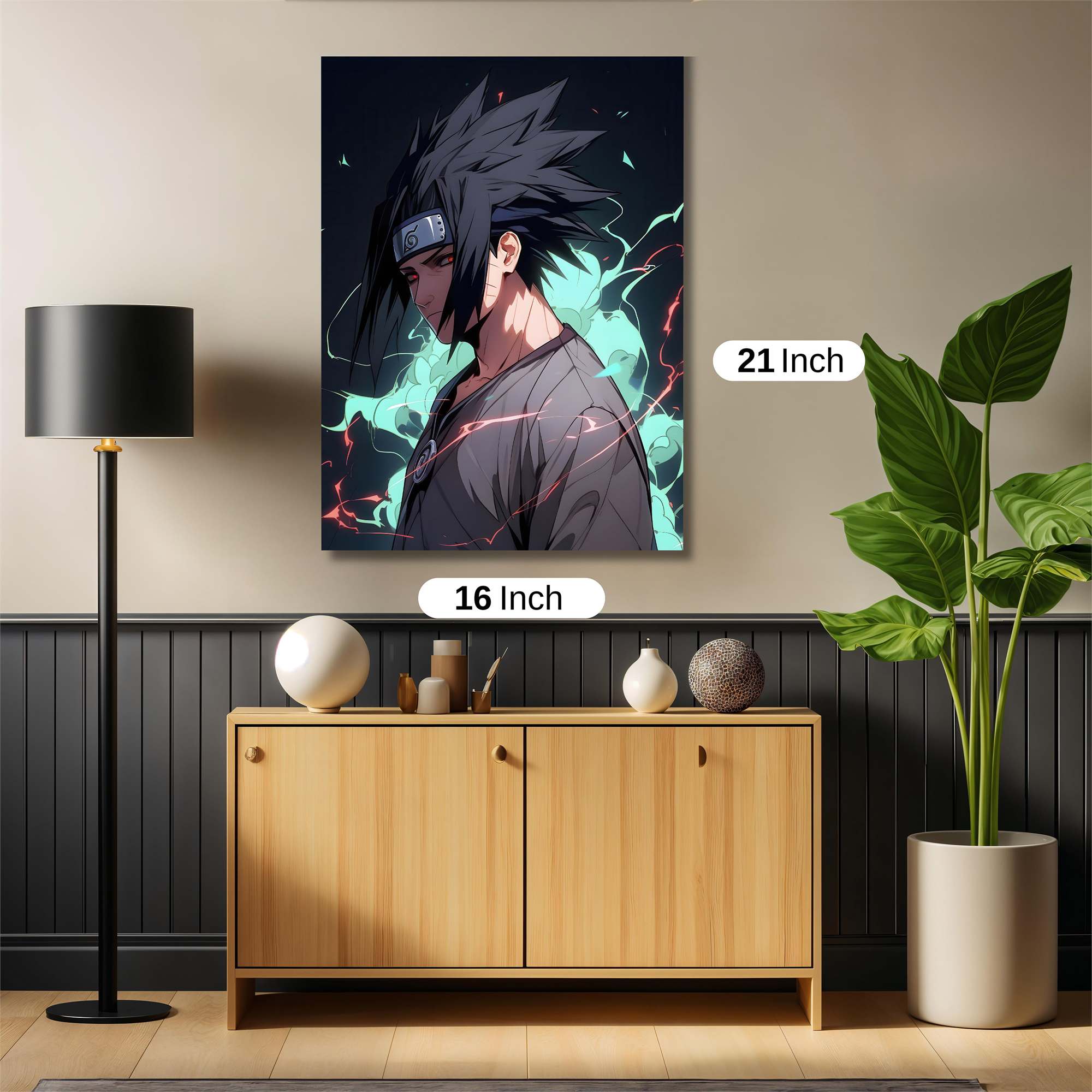 Sasuke Stormy Safe Wall Magnetic / M