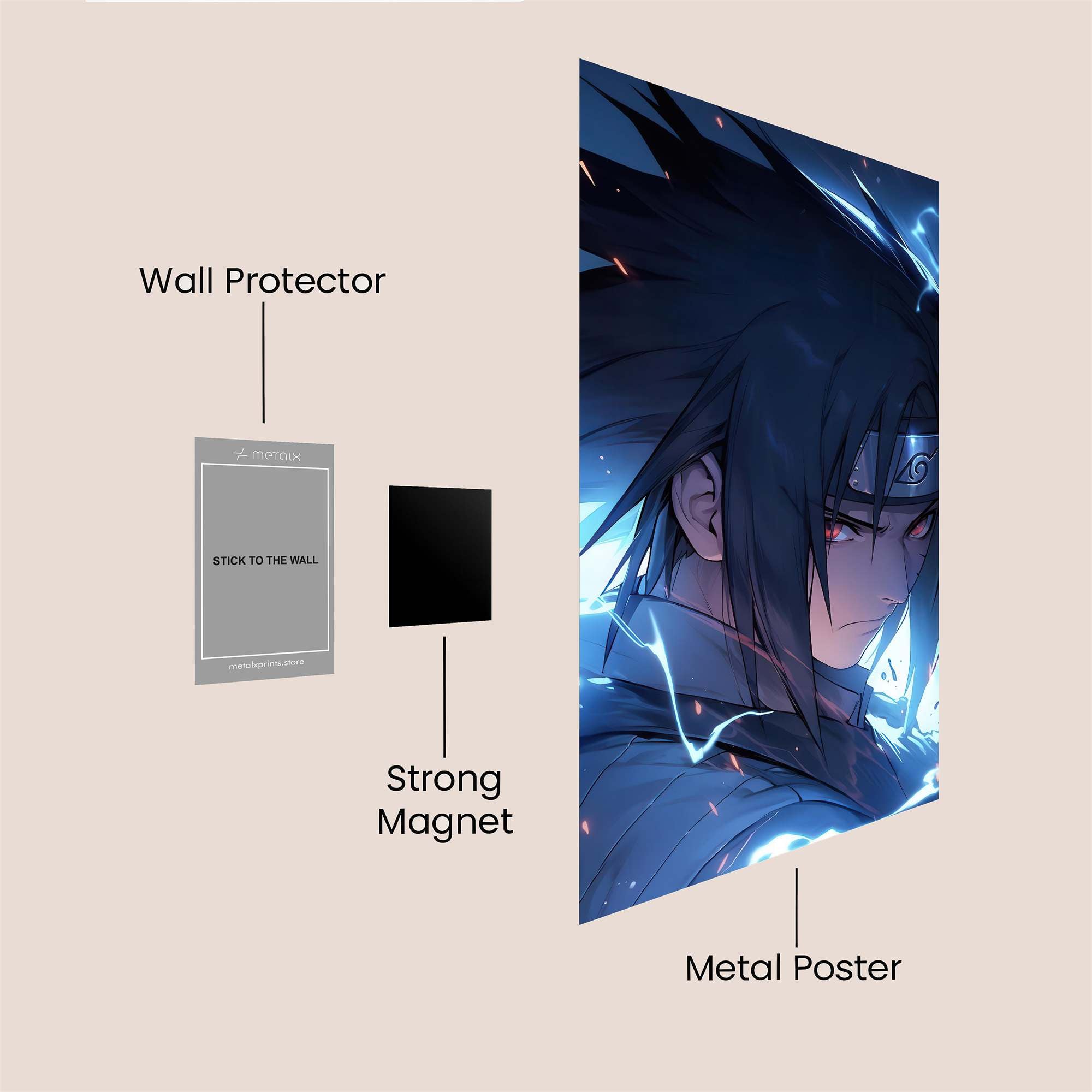 Sasuke Storm Safe Wall Magnetic / M