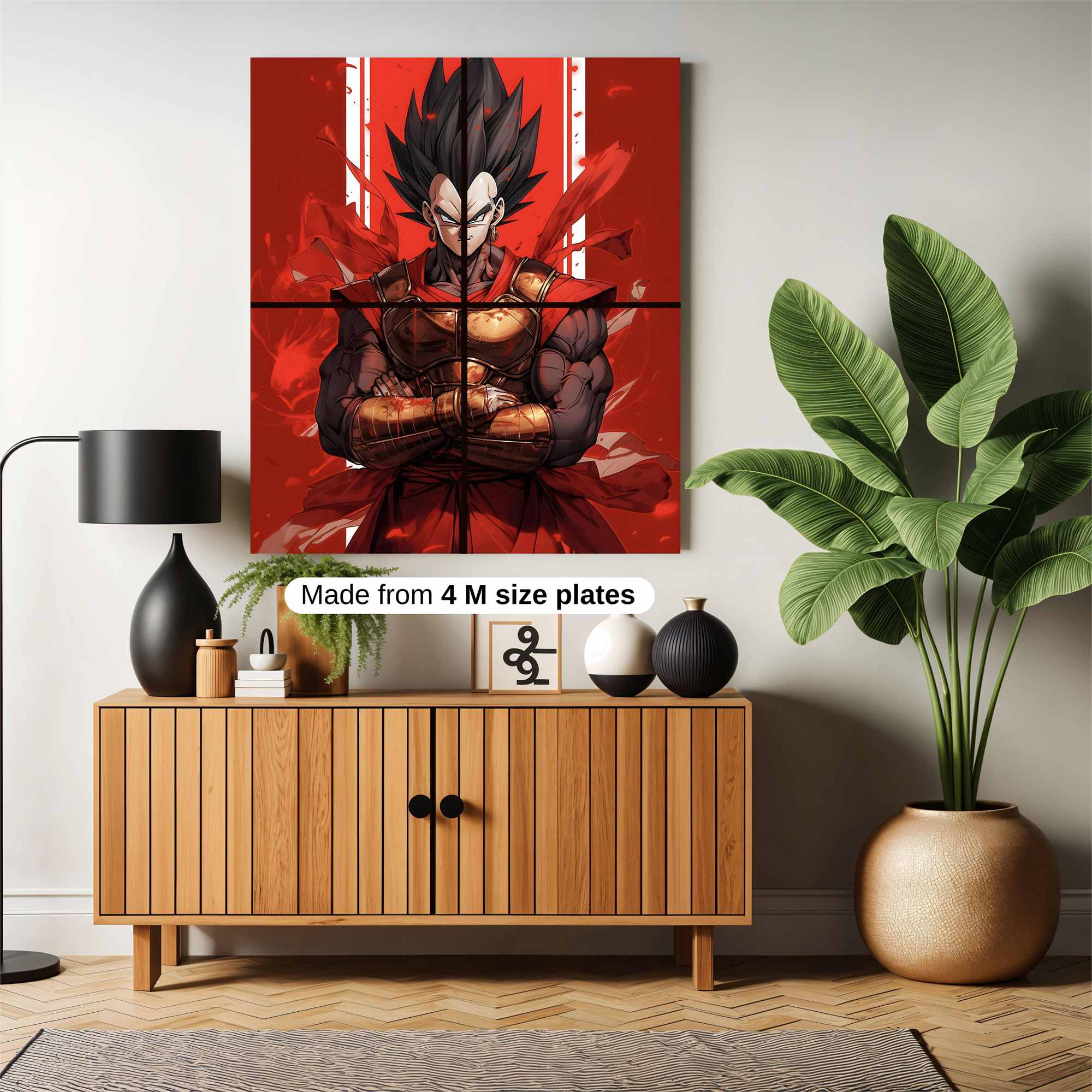 Vegeta Valiant Safe Wall Magnetic / M