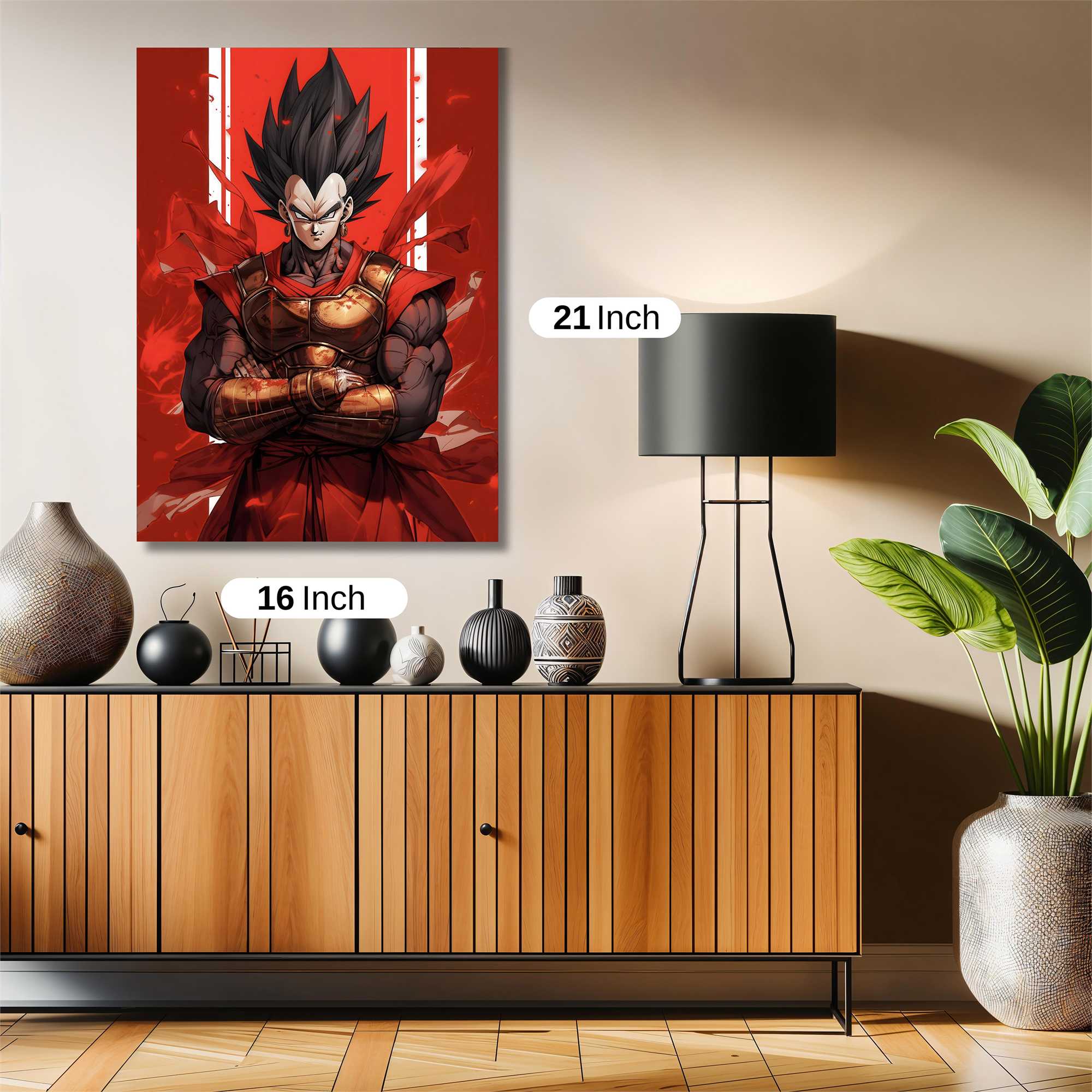 Vegeta Valiant Safe Wall Magnetic / M
