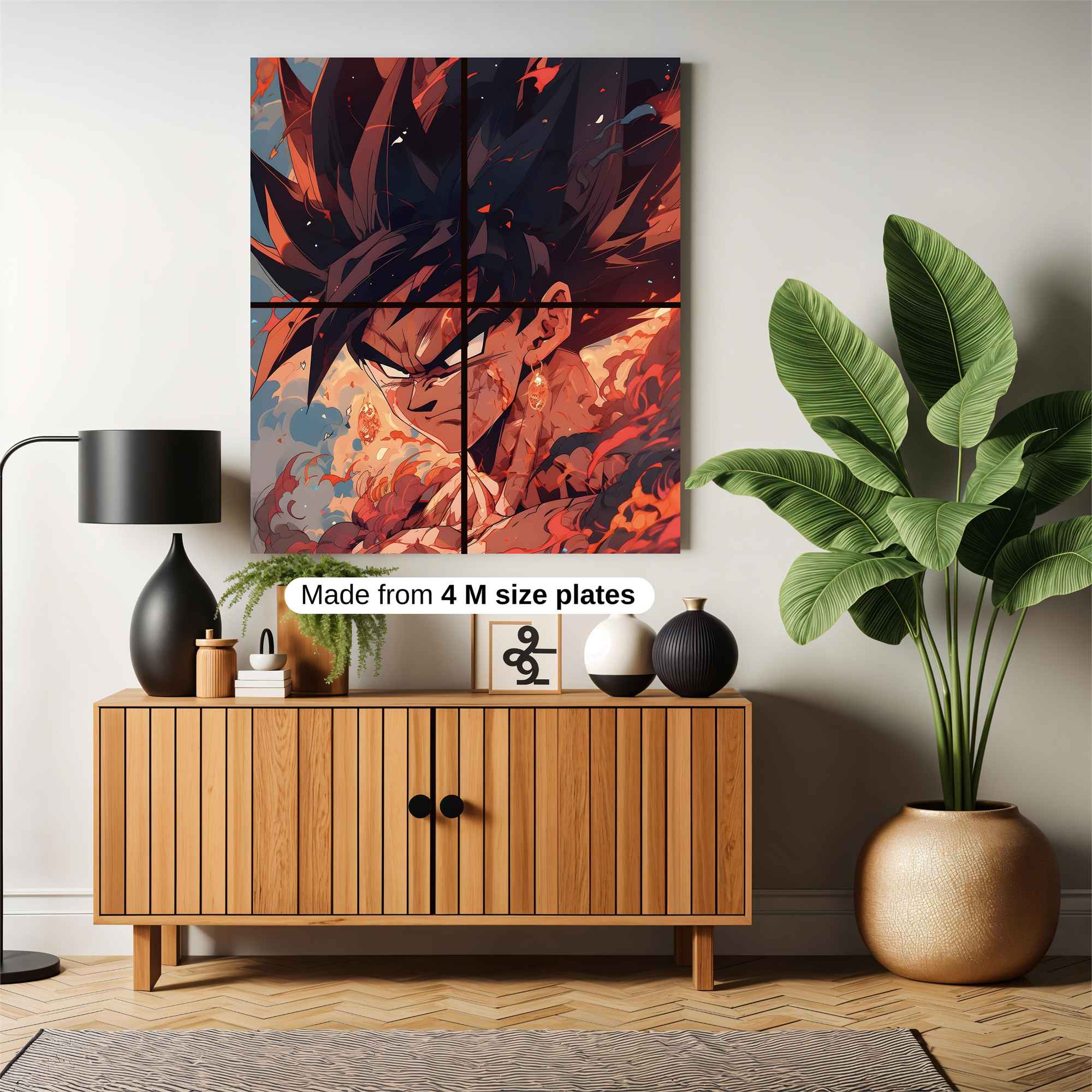 Goku Ferocity Safe Wall Magnetic / M