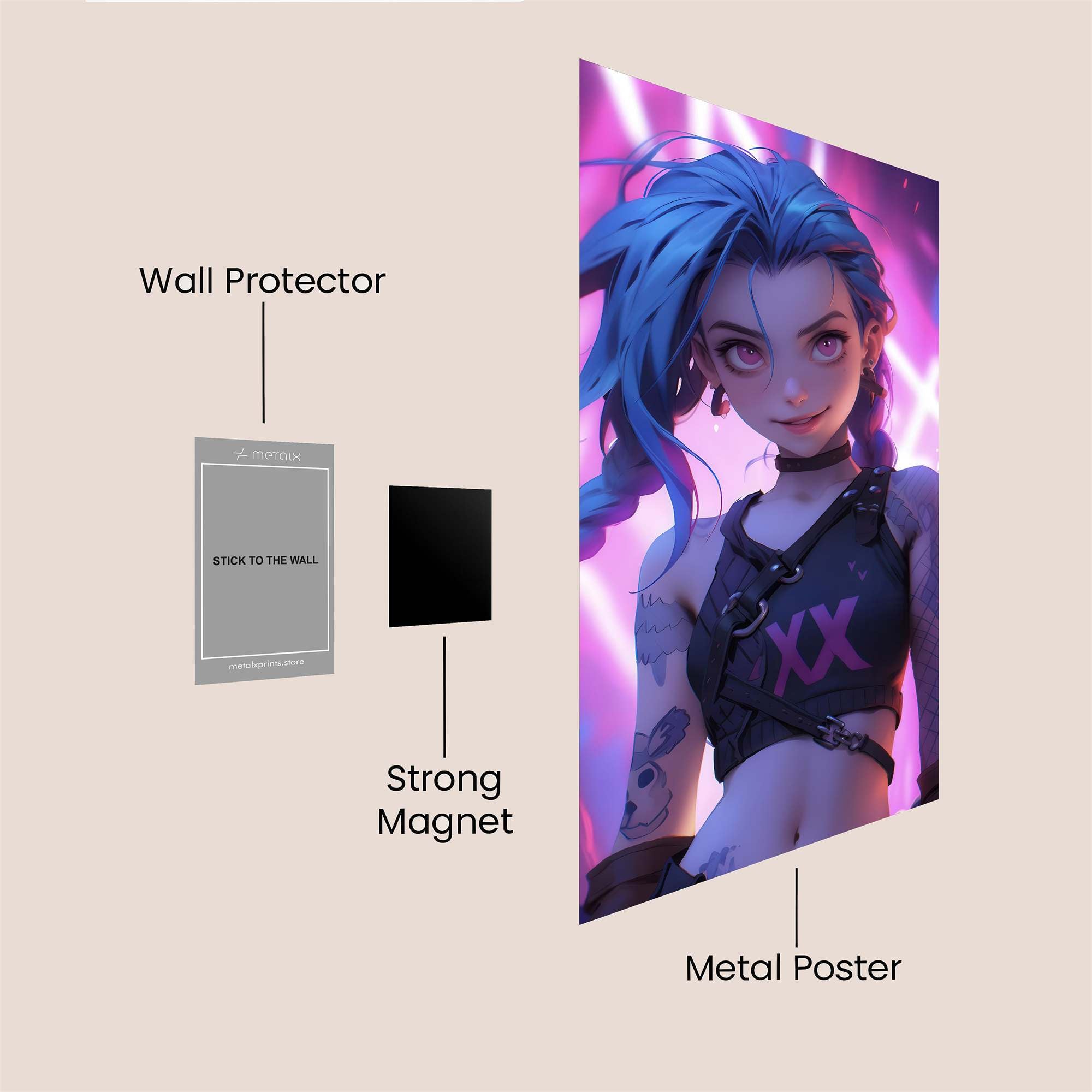 Jinx Radiant Safe Wall Magnetic / M