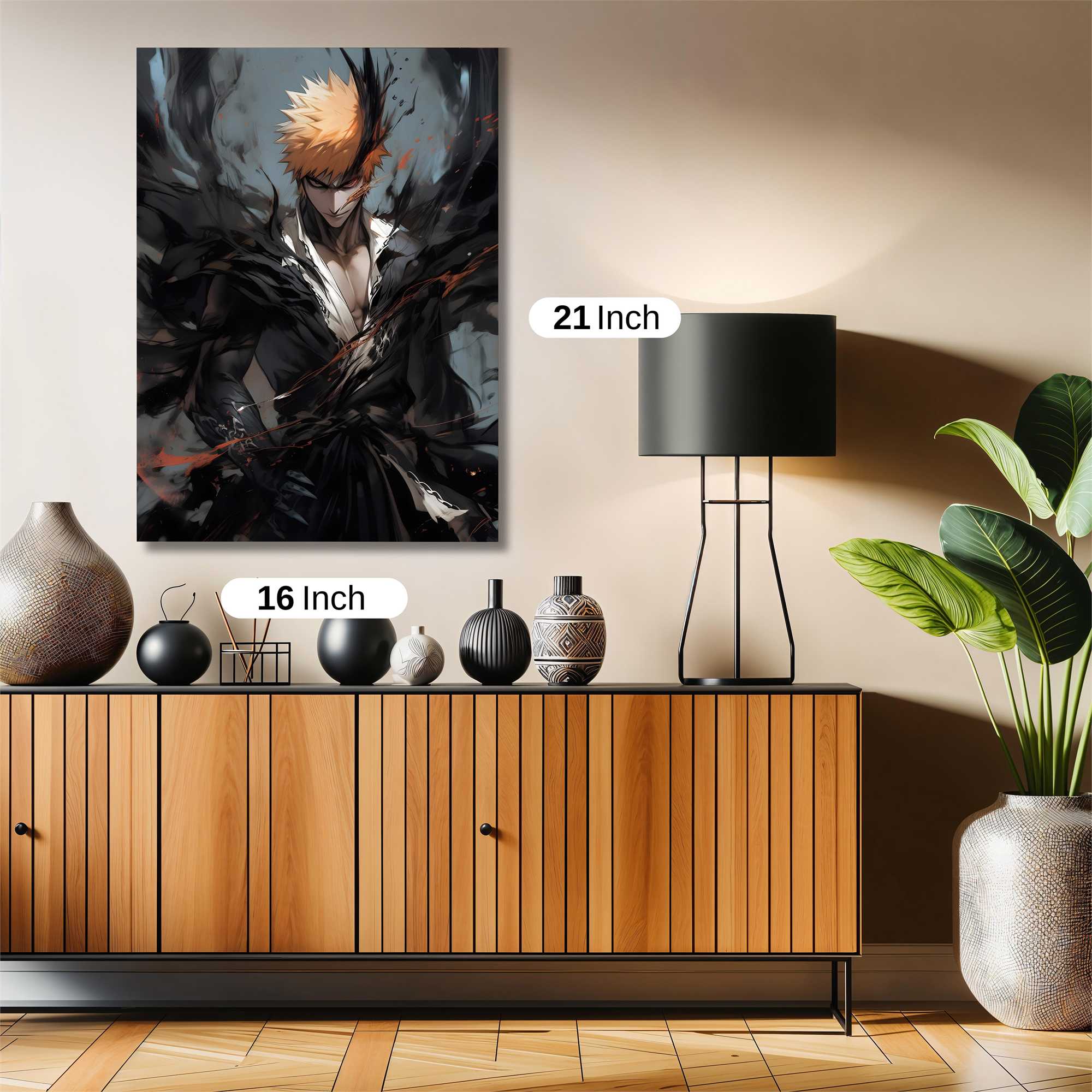 Ichigo Unleashed Safe Wall Magnetic / M