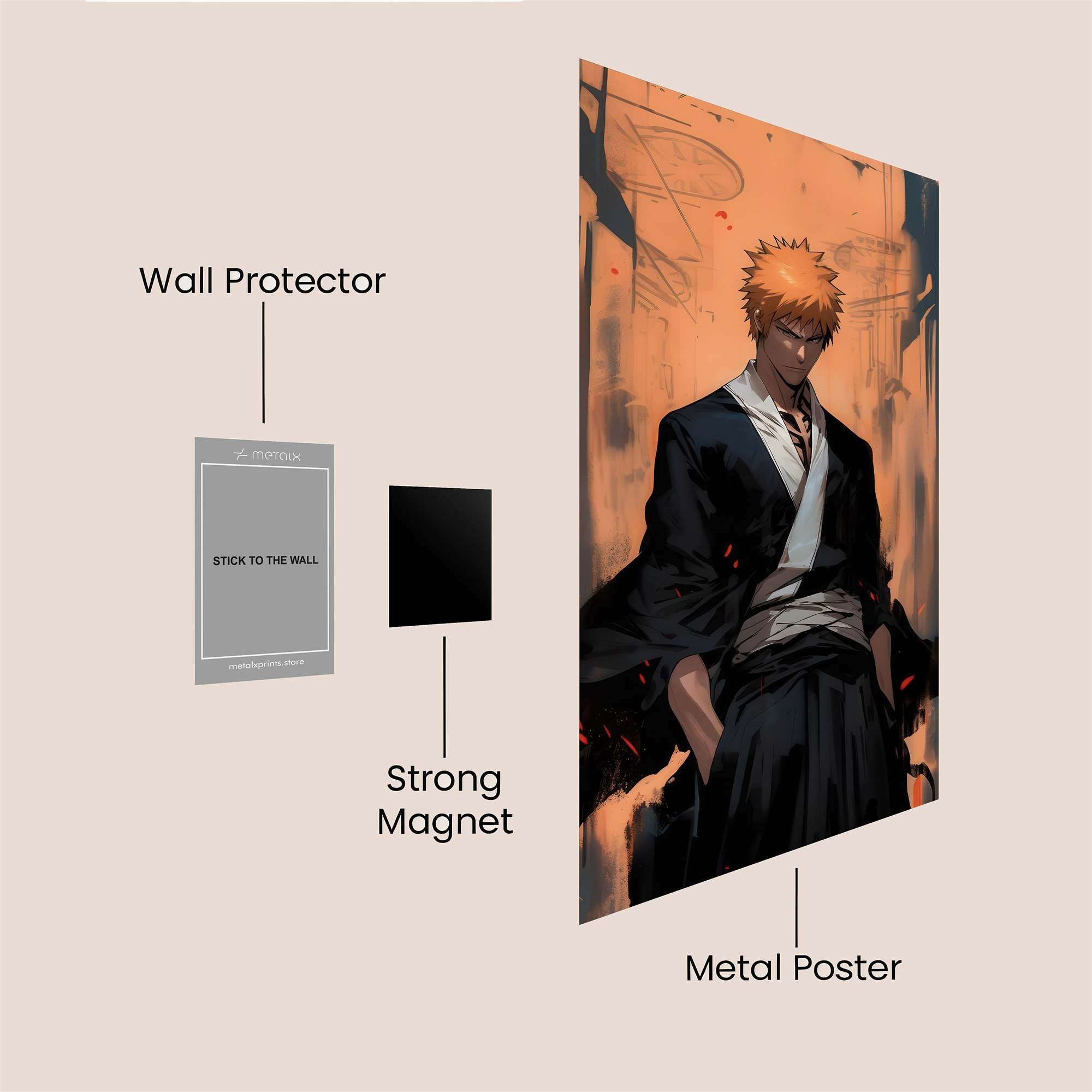 Ichigo Intense Safe Wall Magnetic / M